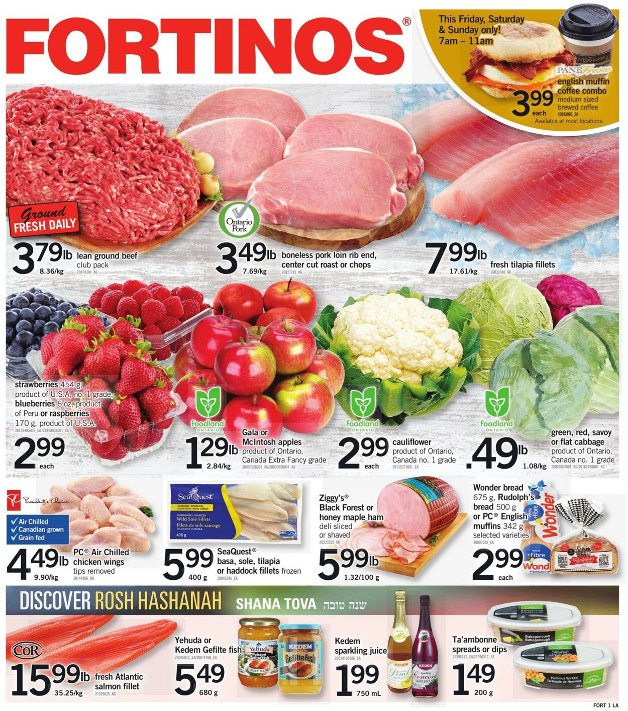 Fortinos Flyer from 09/15/2022