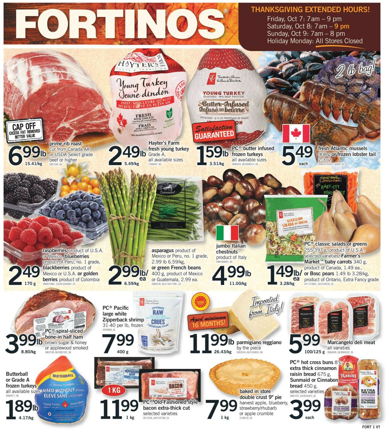 Fortinos Flyer from 10/06/2022