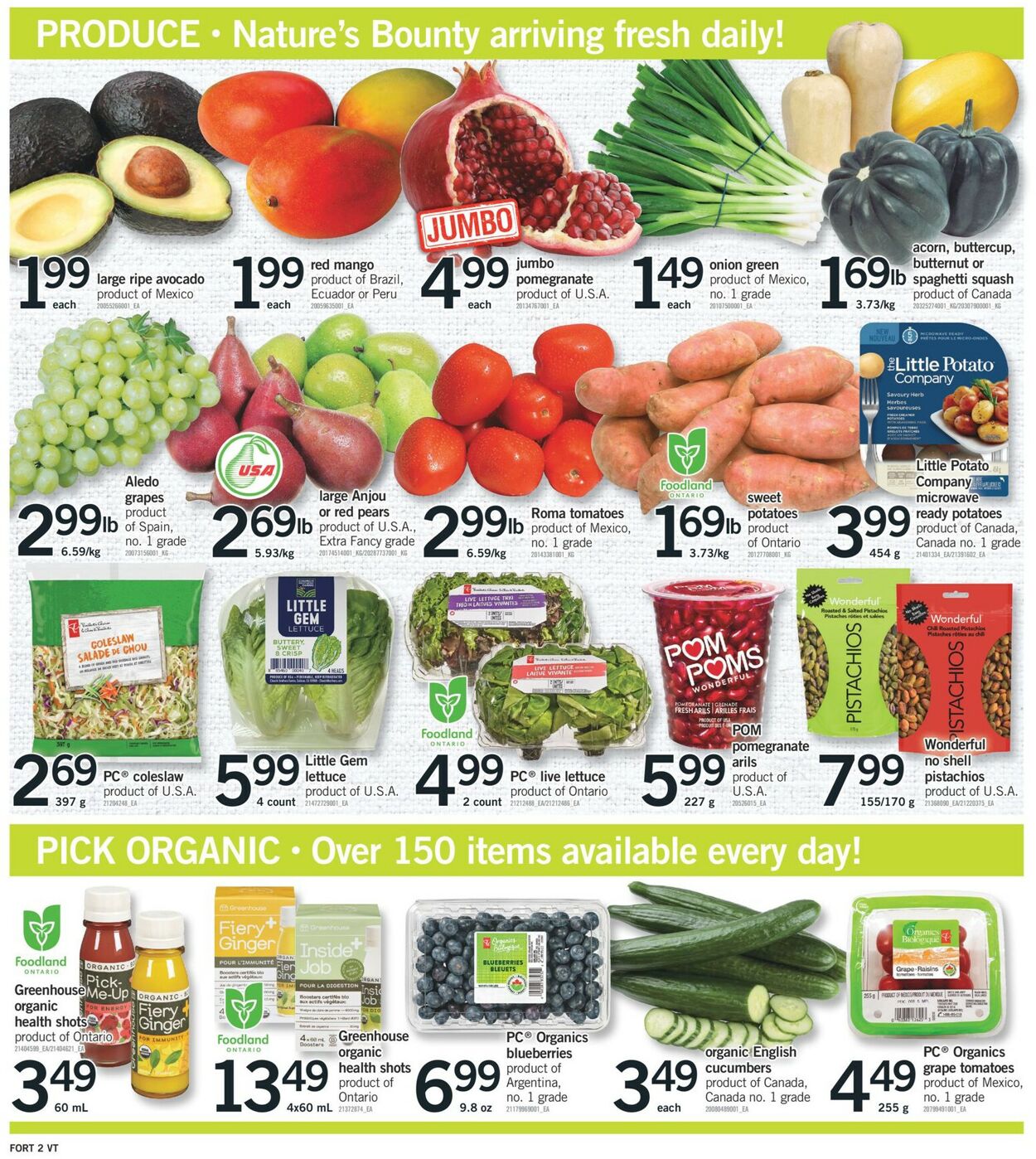 Fortinos Flyer from 11/17/2022