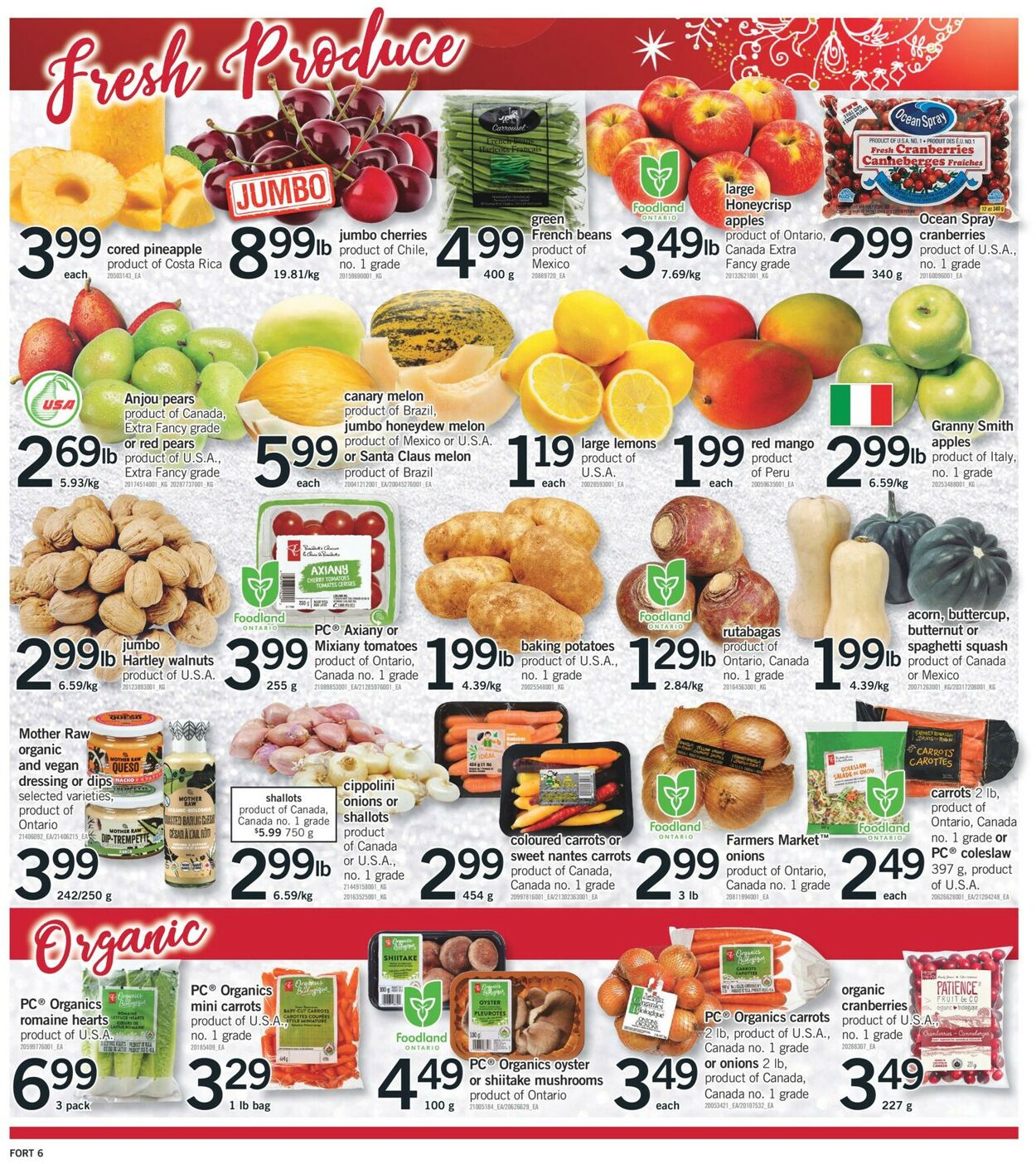 Fortinos Flyer from 12/15/2022