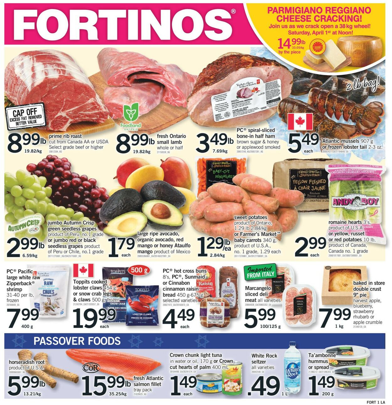 Fortinos Flyer from 03/30/2023