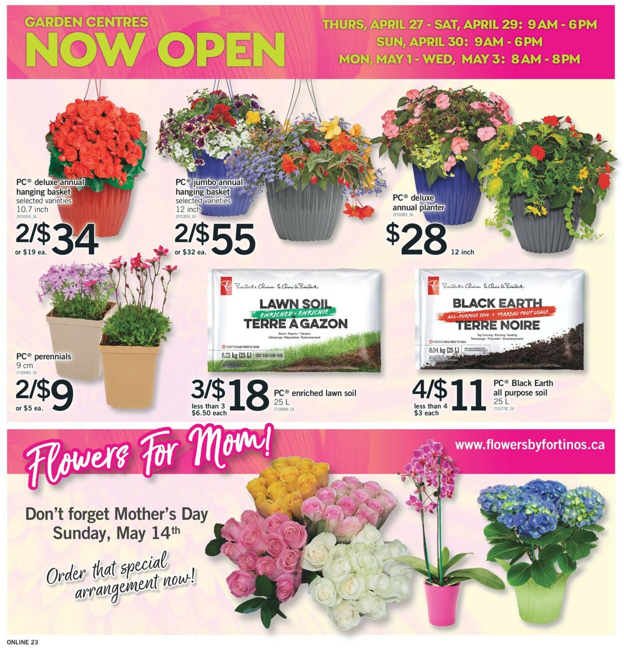 Fortinos Flyer from 04/27/2023