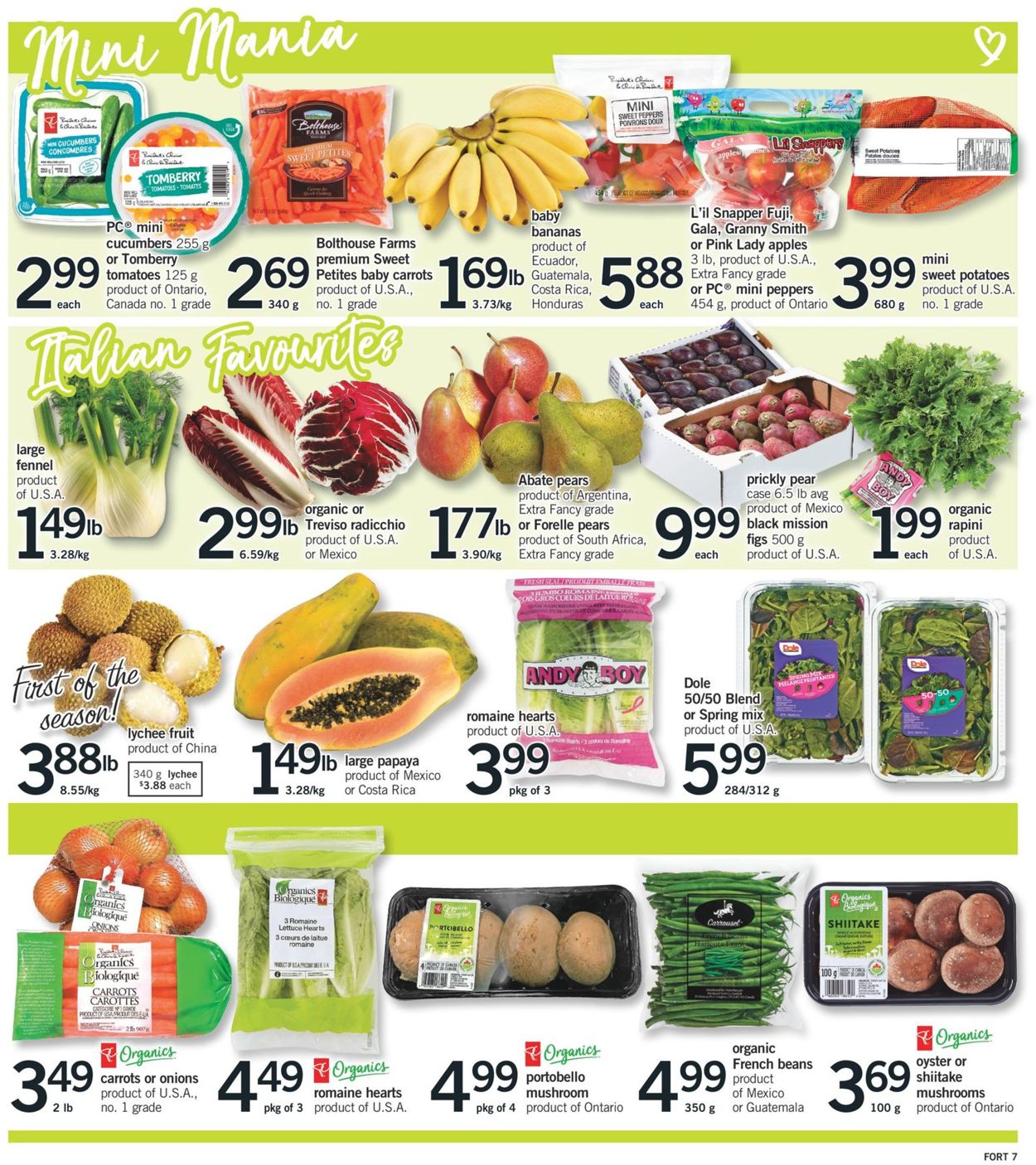 Fortinos Flyer from 06/20/2019