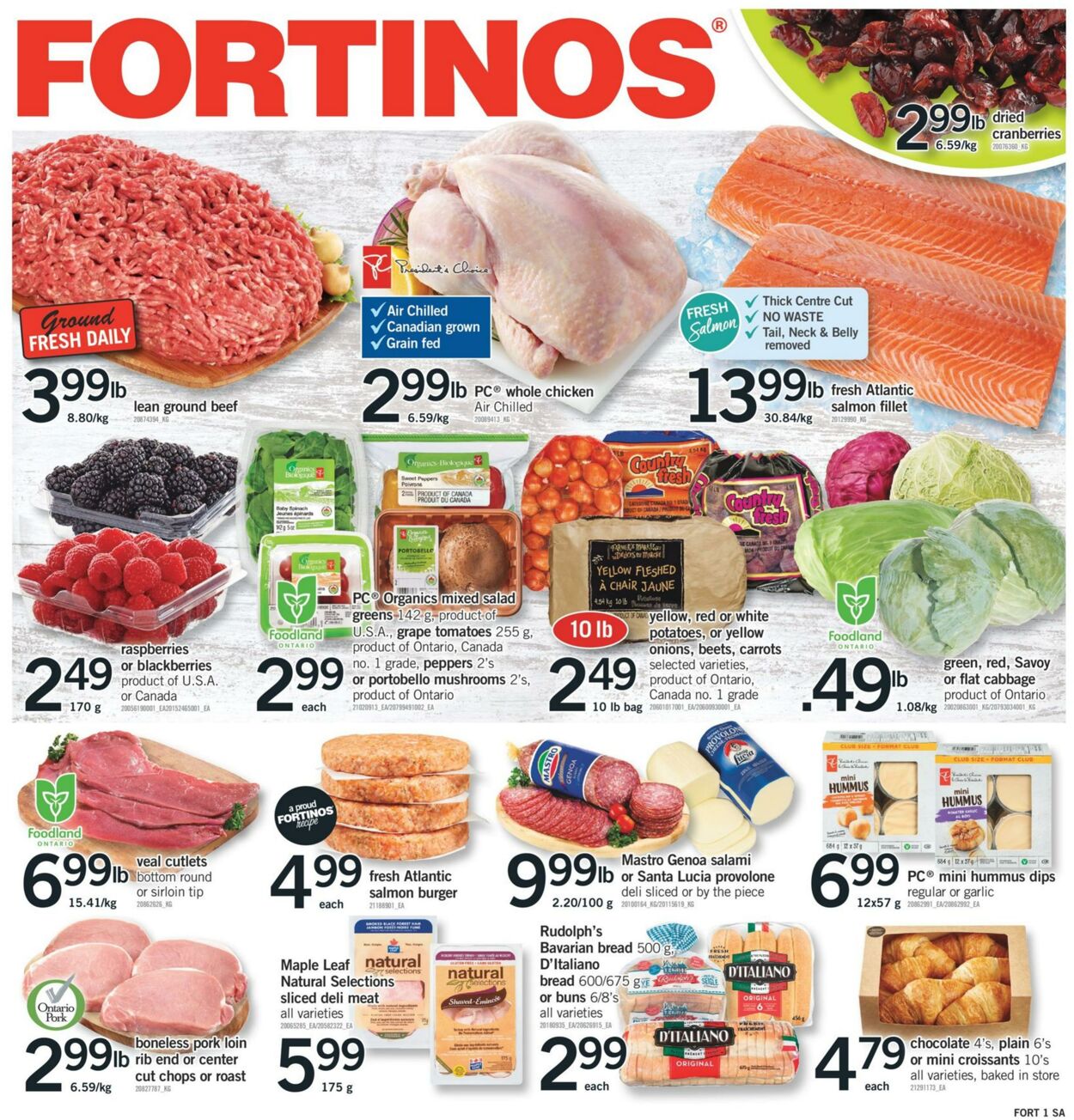 Fortinos Flyer from 09/07/2023