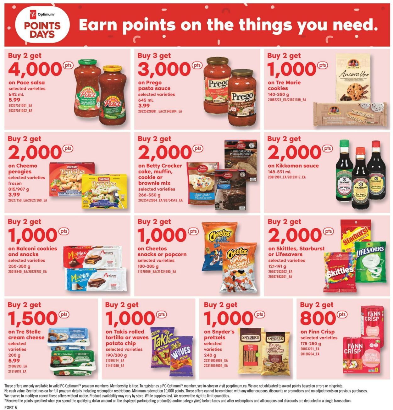 Fortinos Flyer from 09/21/2023