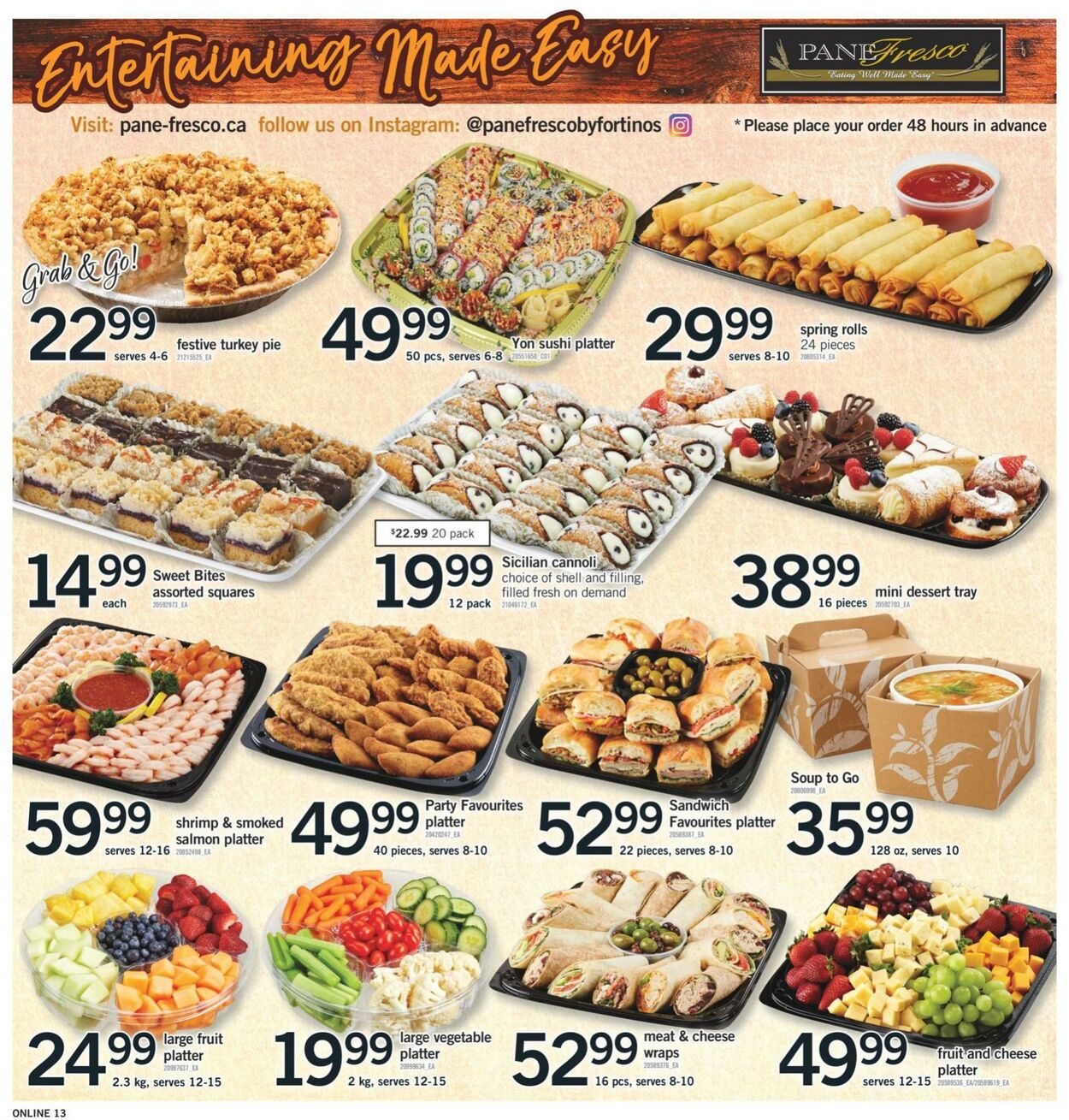 Fortinos Flyer from 09/28/2023