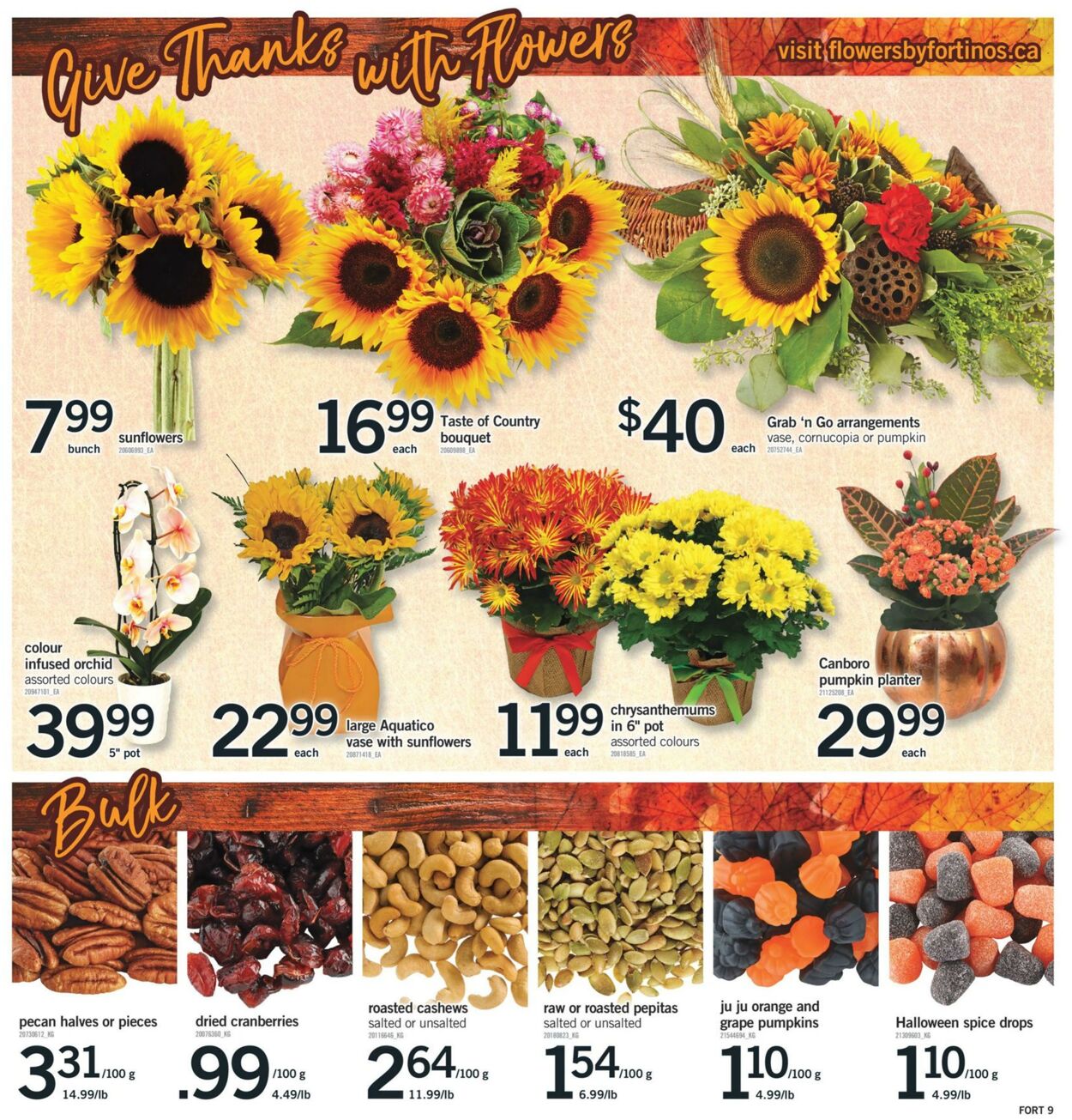 Fortinos Flyer from 10/05/2023