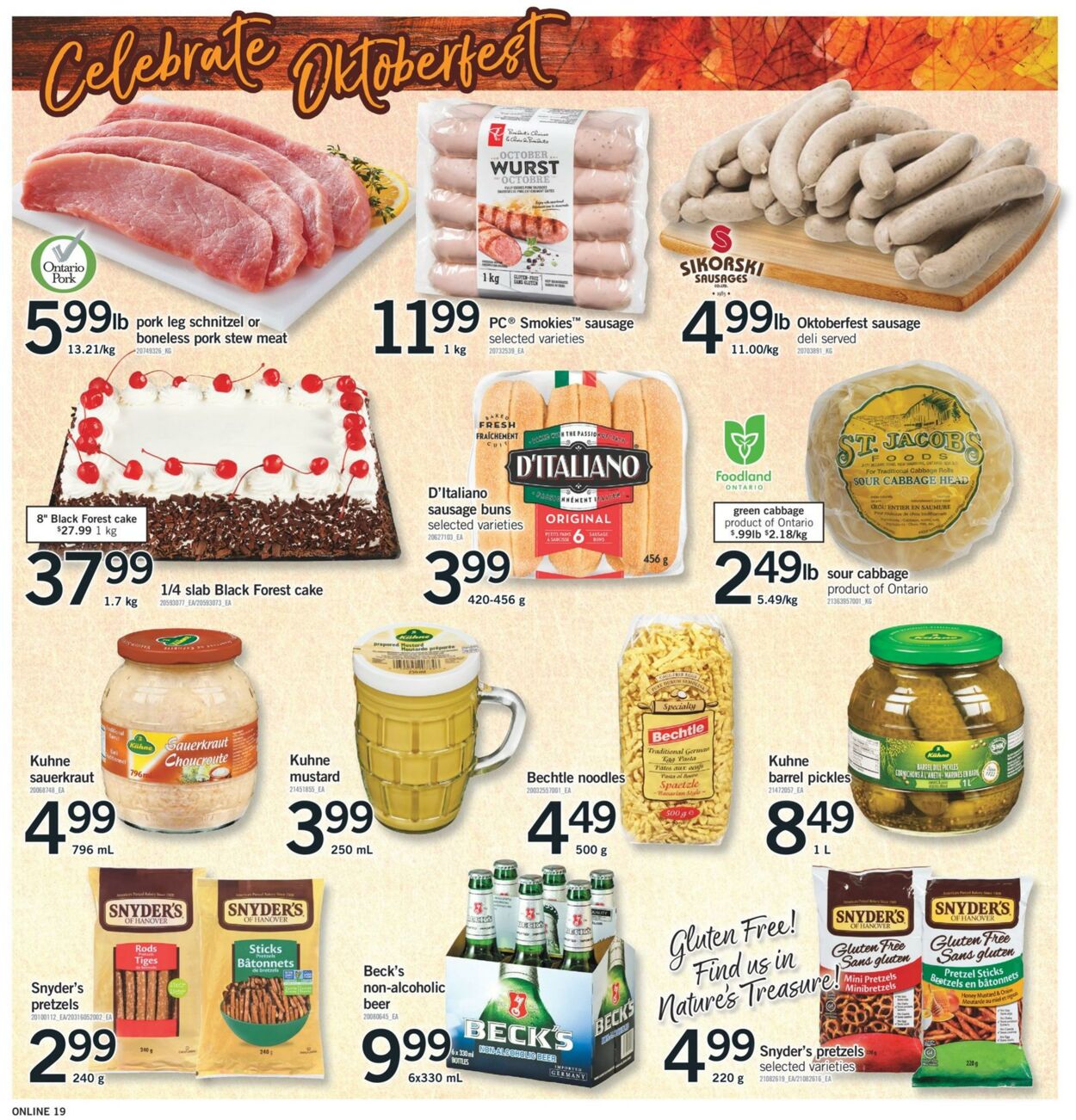 Fortinos Flyer from 10/05/2023