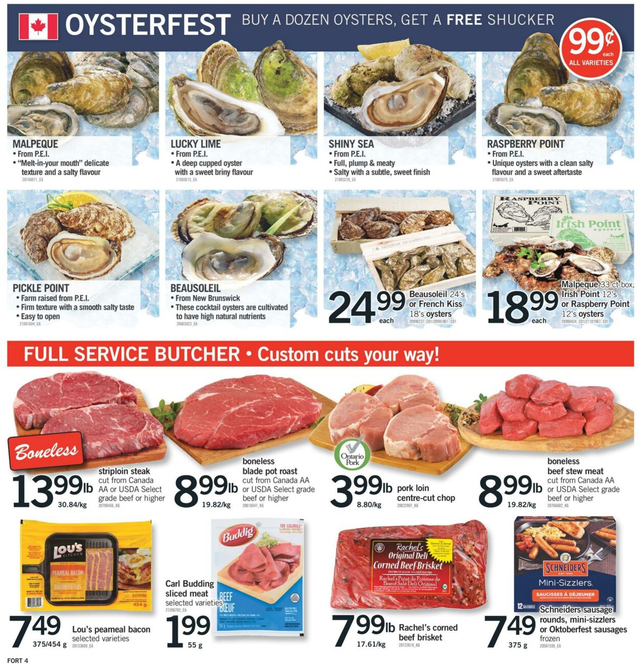 Fortinos Flyer from 10/12/2023