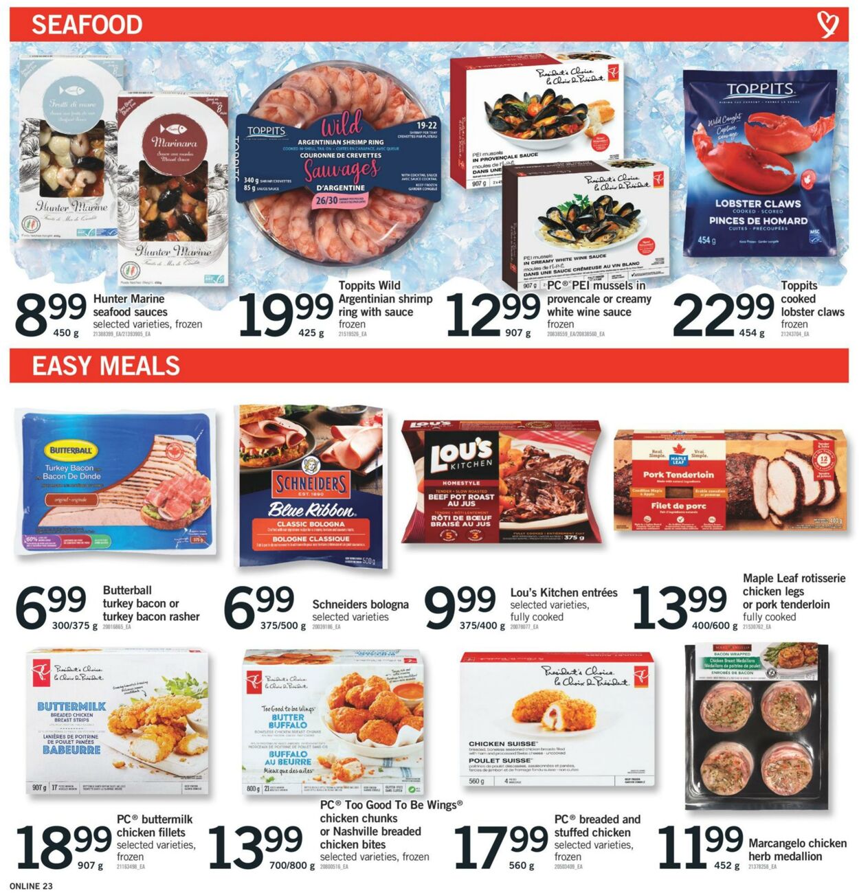 Fortinos Flyer from 10/19/2023