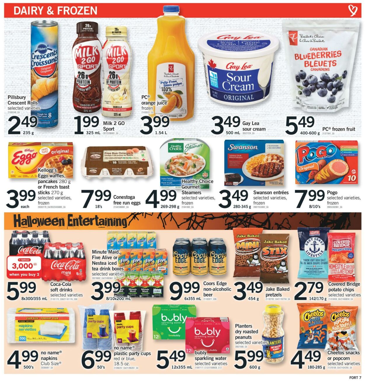 Fortinos Flyer from 10/26/2023