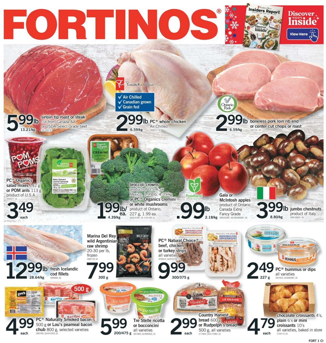 Fortinos Flyer from 11/02/2023