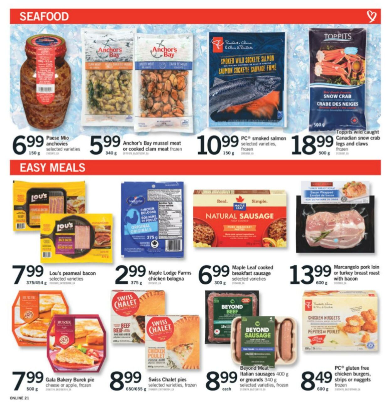 Fortinos Flyer from 11/23/2023
