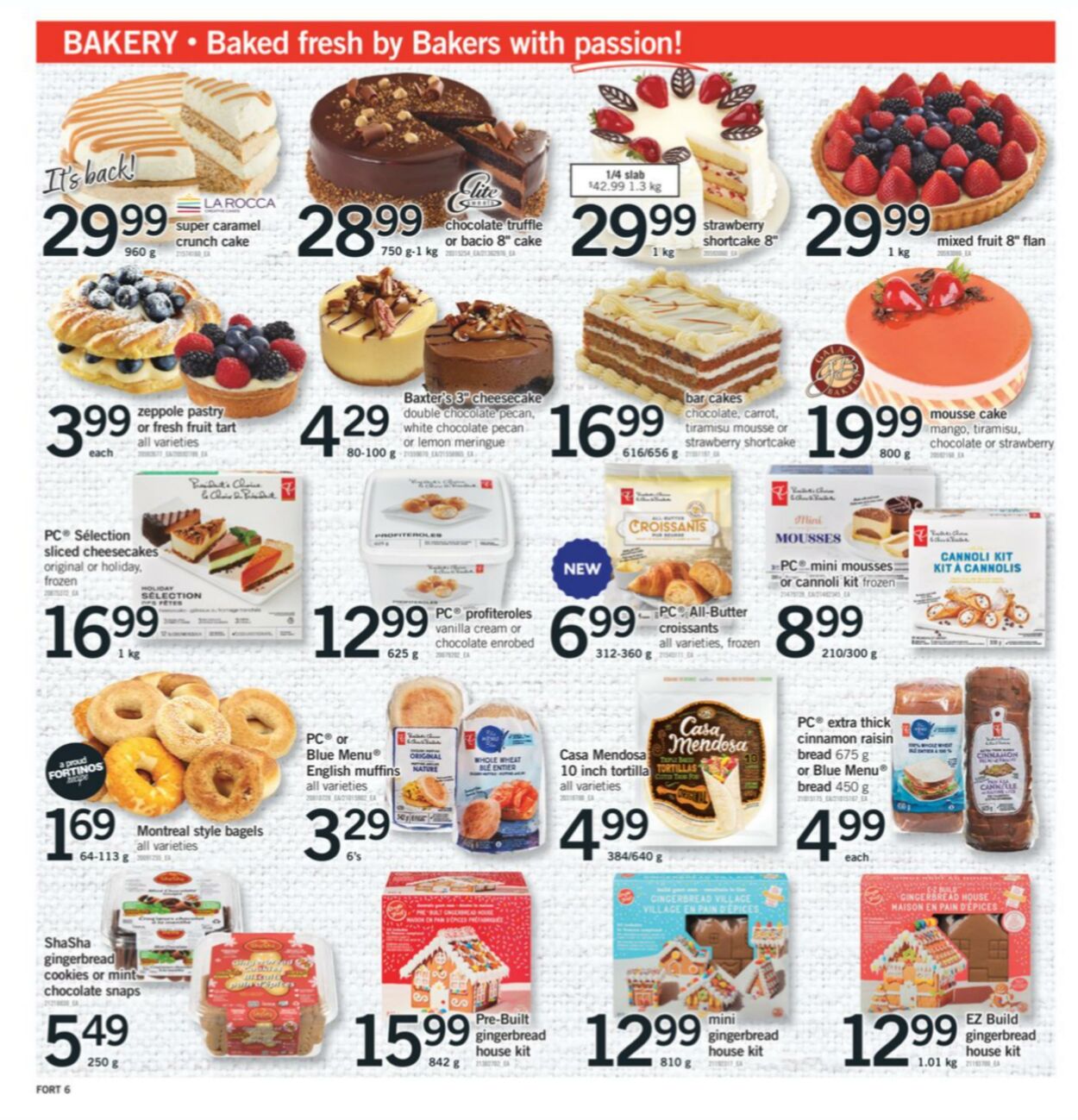 Fortinos Flyer from 11/30/2023
