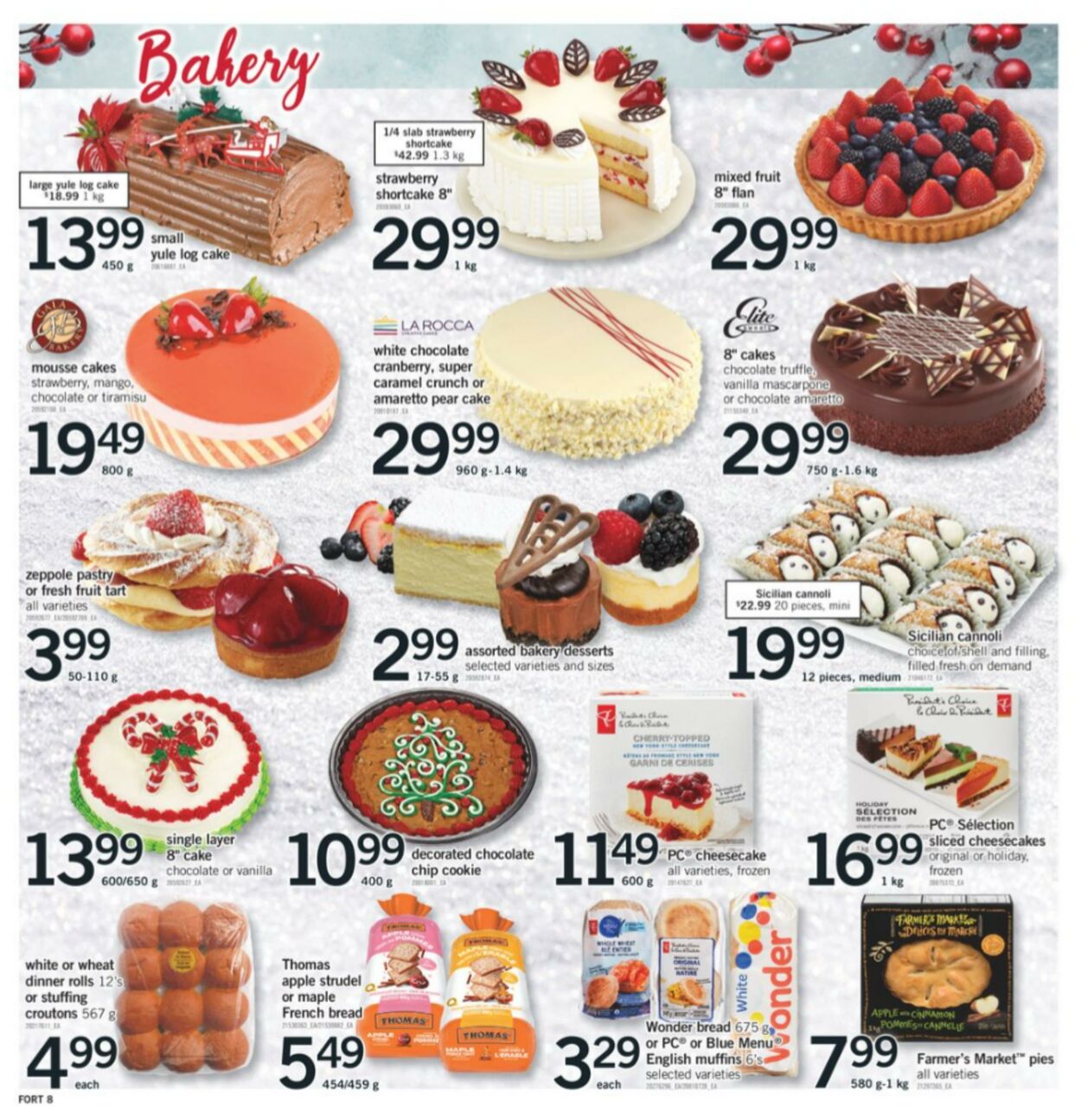 Fortinos Flyer from 12/21/2023