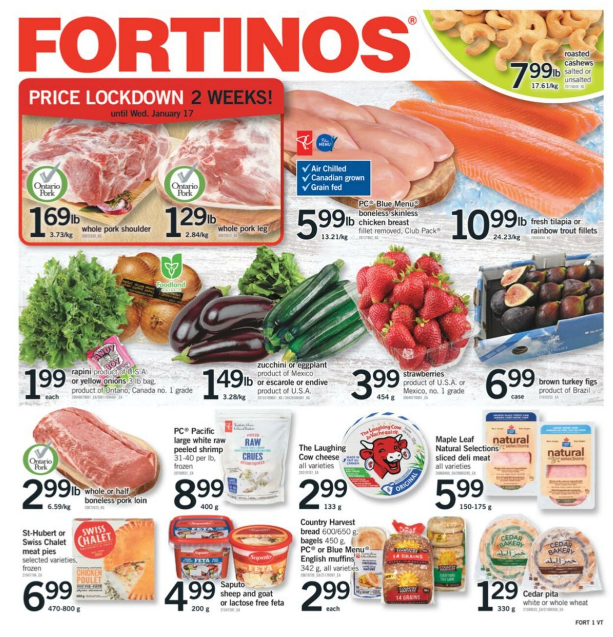Fortinos Flyer from 01/04/2024