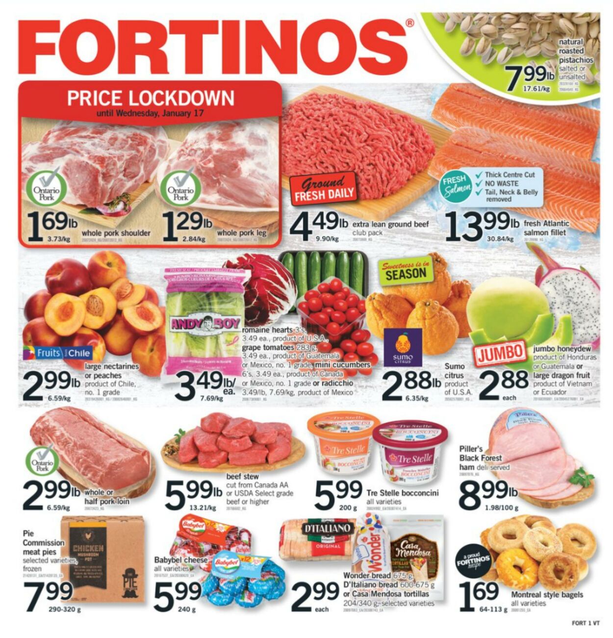 Fortinos Flyer from 01/11/2024