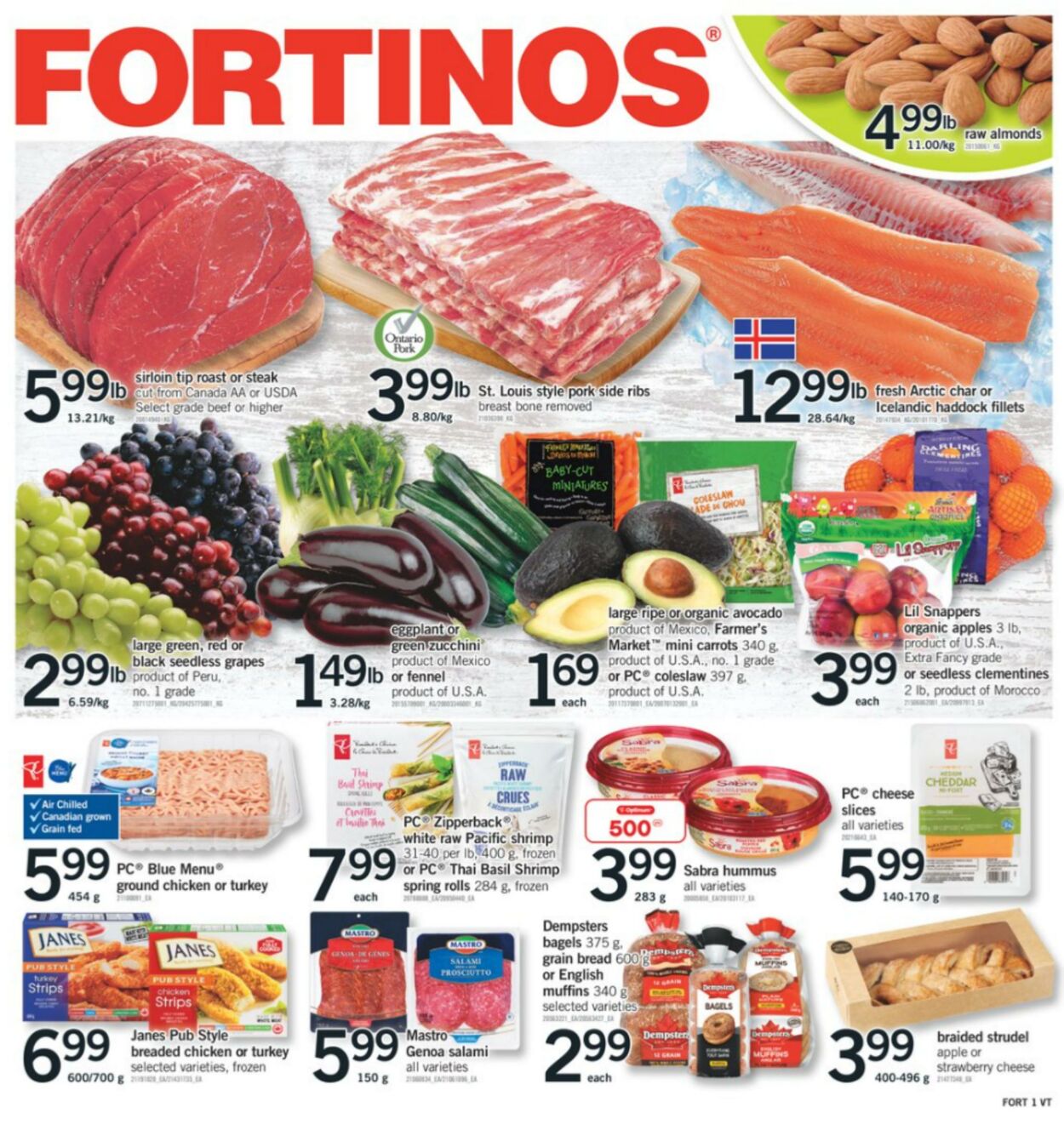 Fortinos Flyer from 01/18/2024