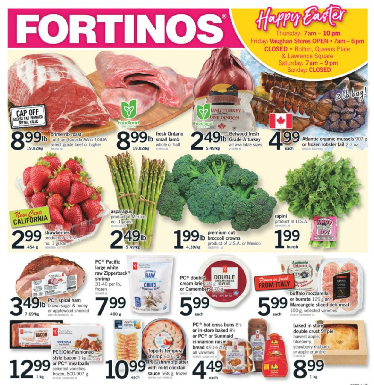 Fortinos Flyer from 03/28/2024