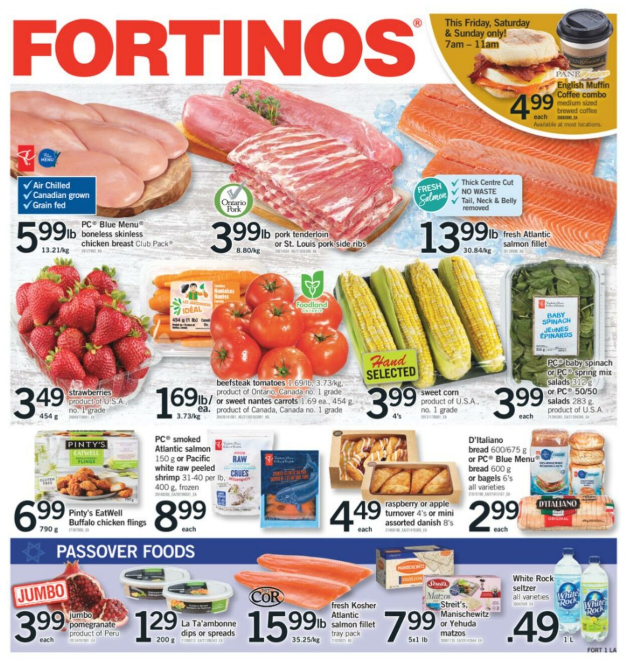 Fortinos Flyer from 04/11/2024
