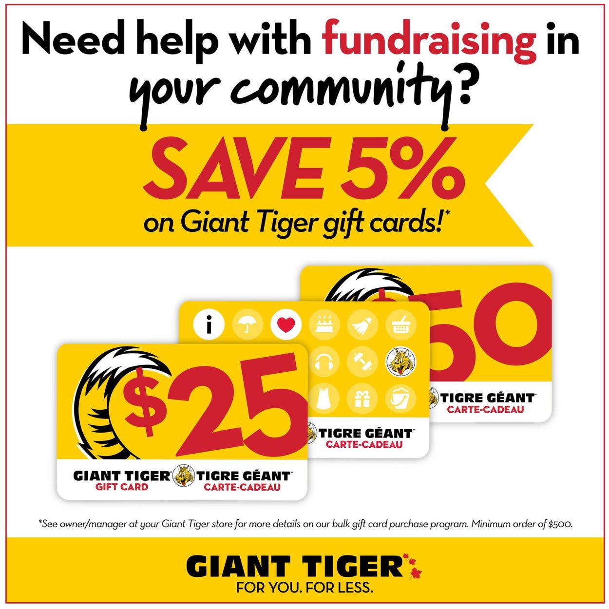 Giant Tiger Flyer from 09/02/2020