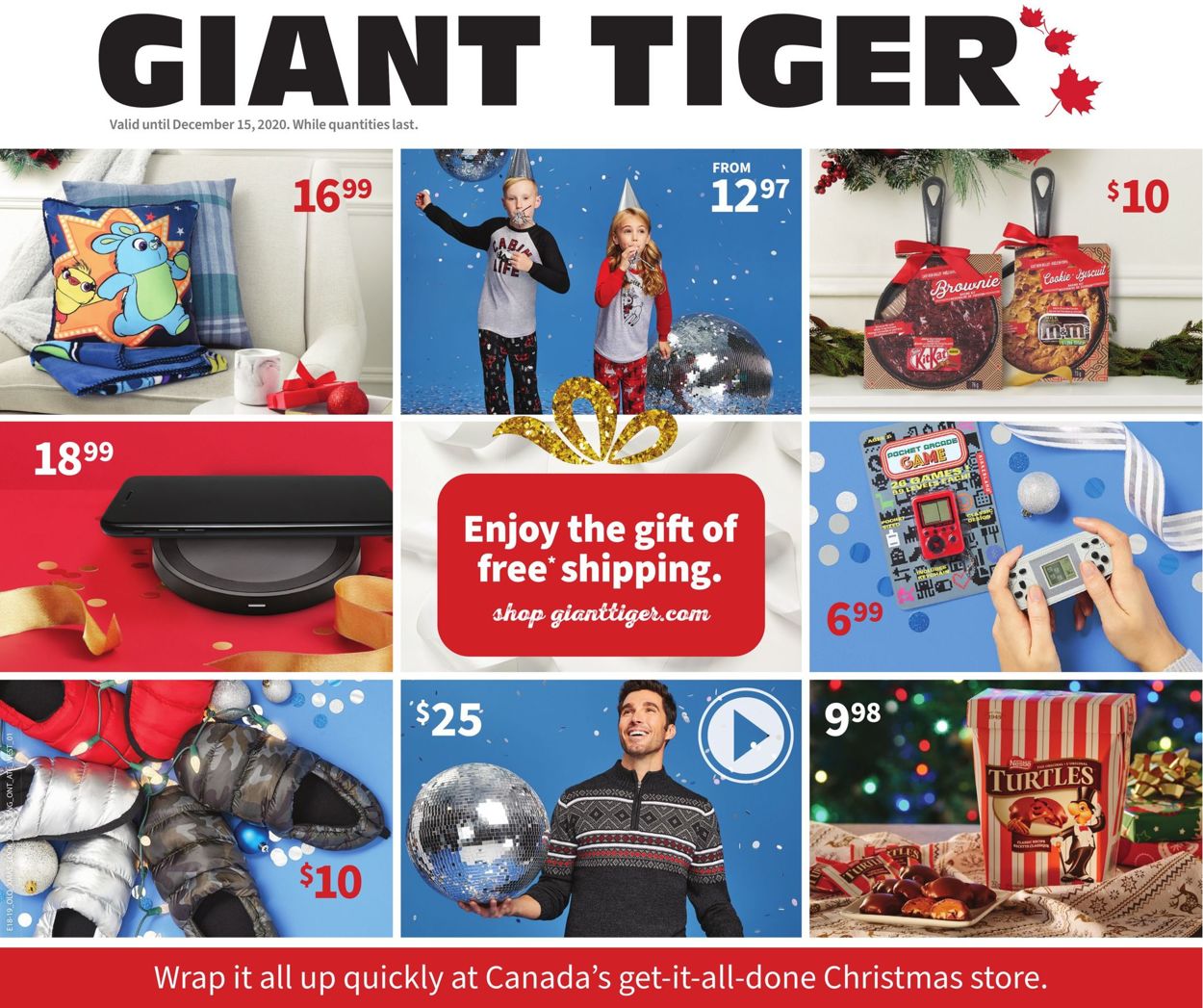 Giant Tiger Flyer from 12/02/2020
