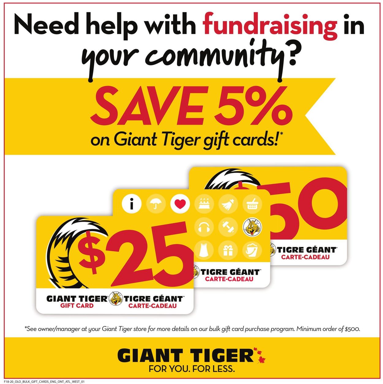 Giant Tiger Flyer from 12/16/2020