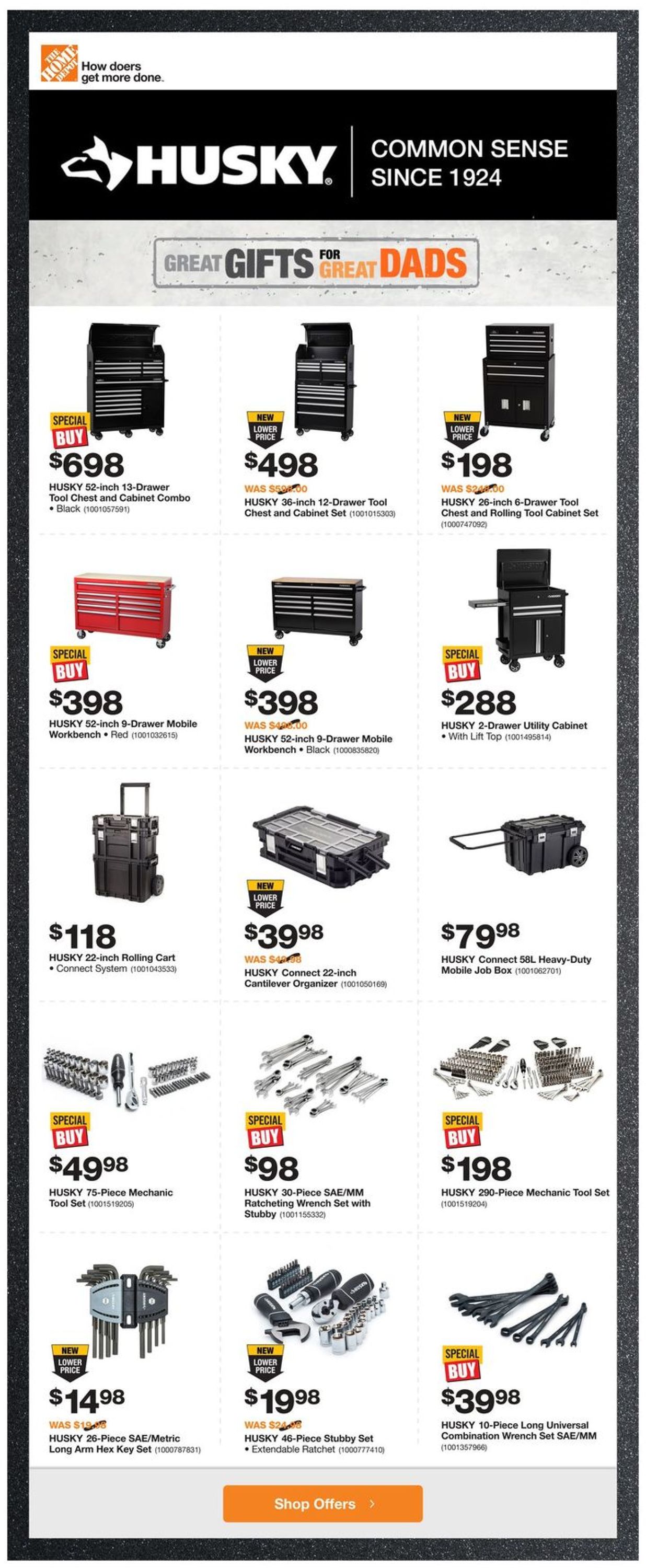 Home Depot Flyer from 06/18/2020