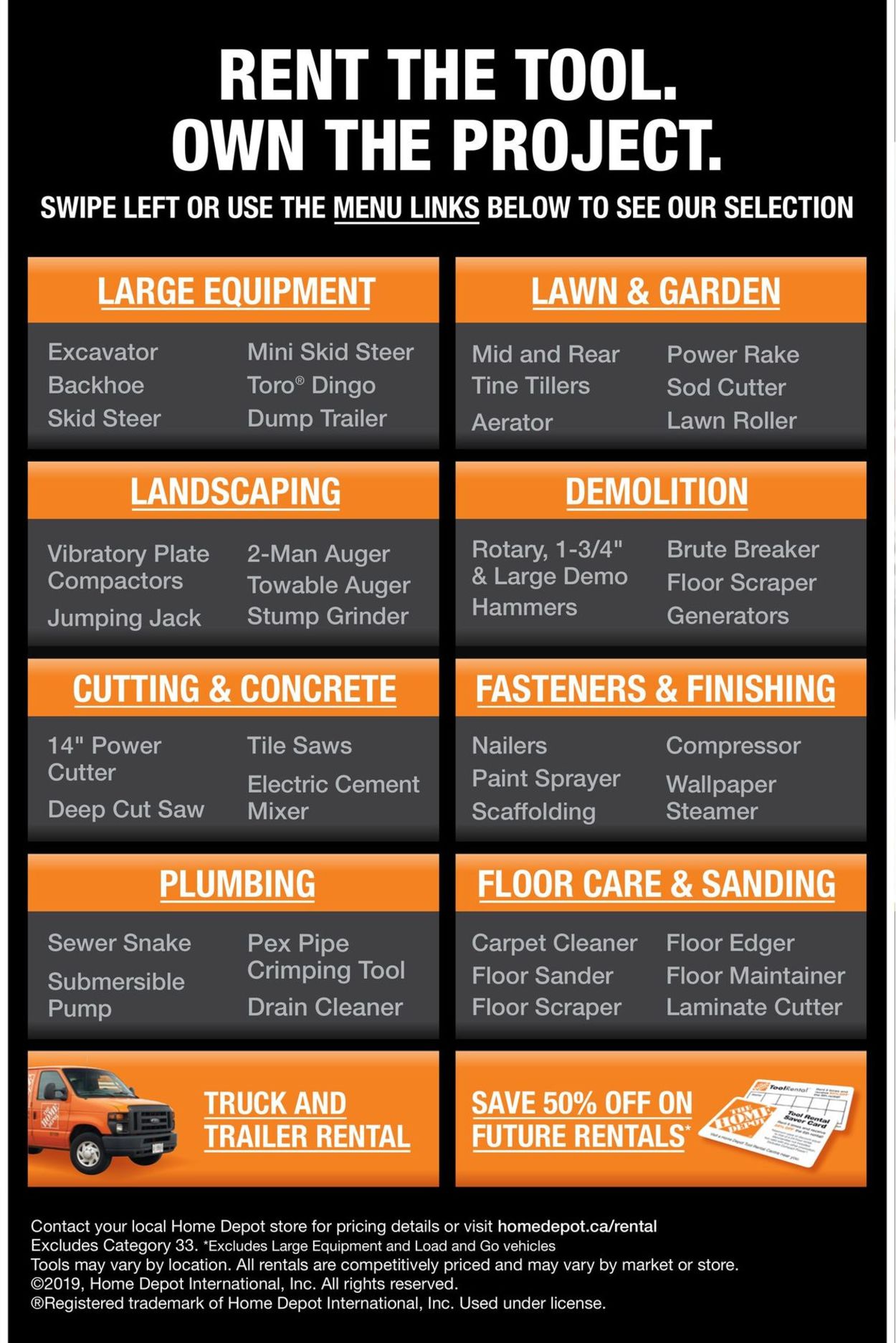 Home Depot Flyer from 03/16/2020
