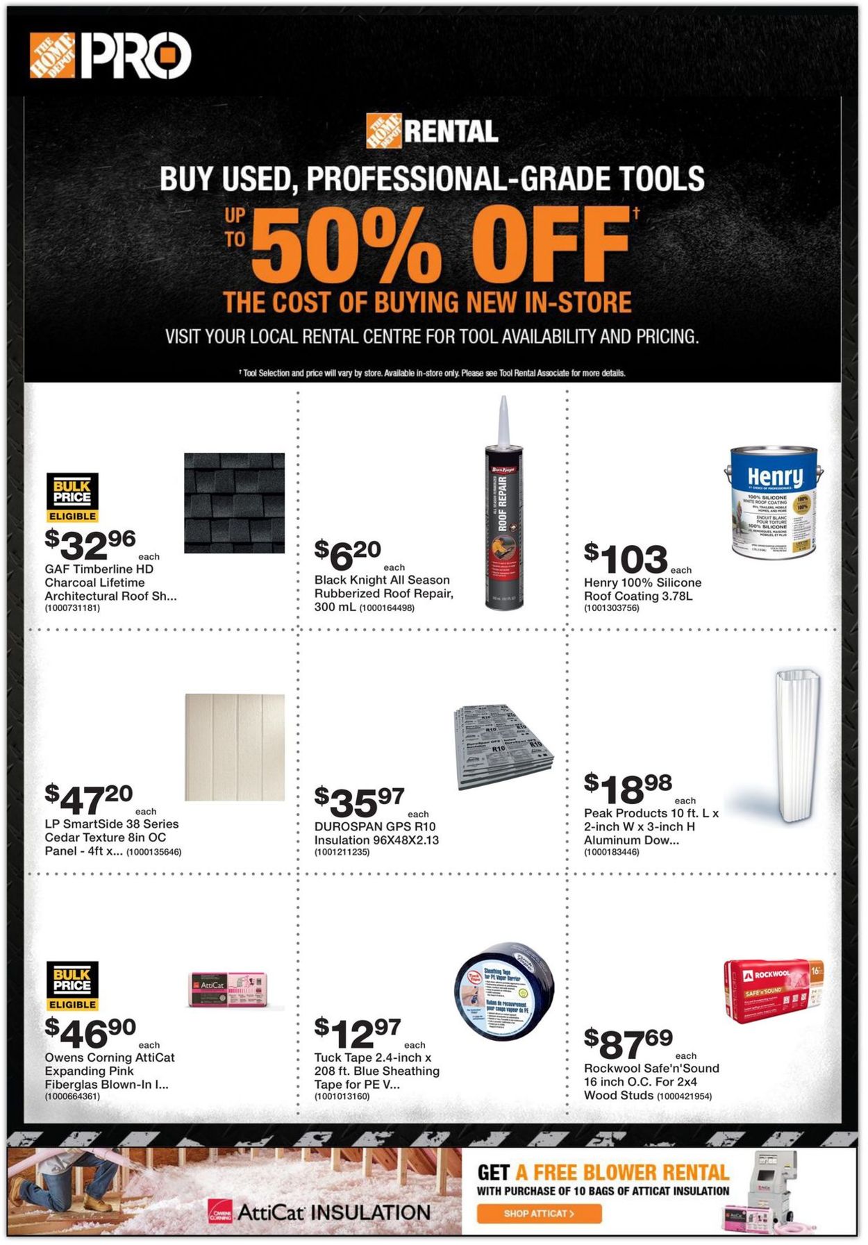 Home Depot Flyer from 09/16/2020