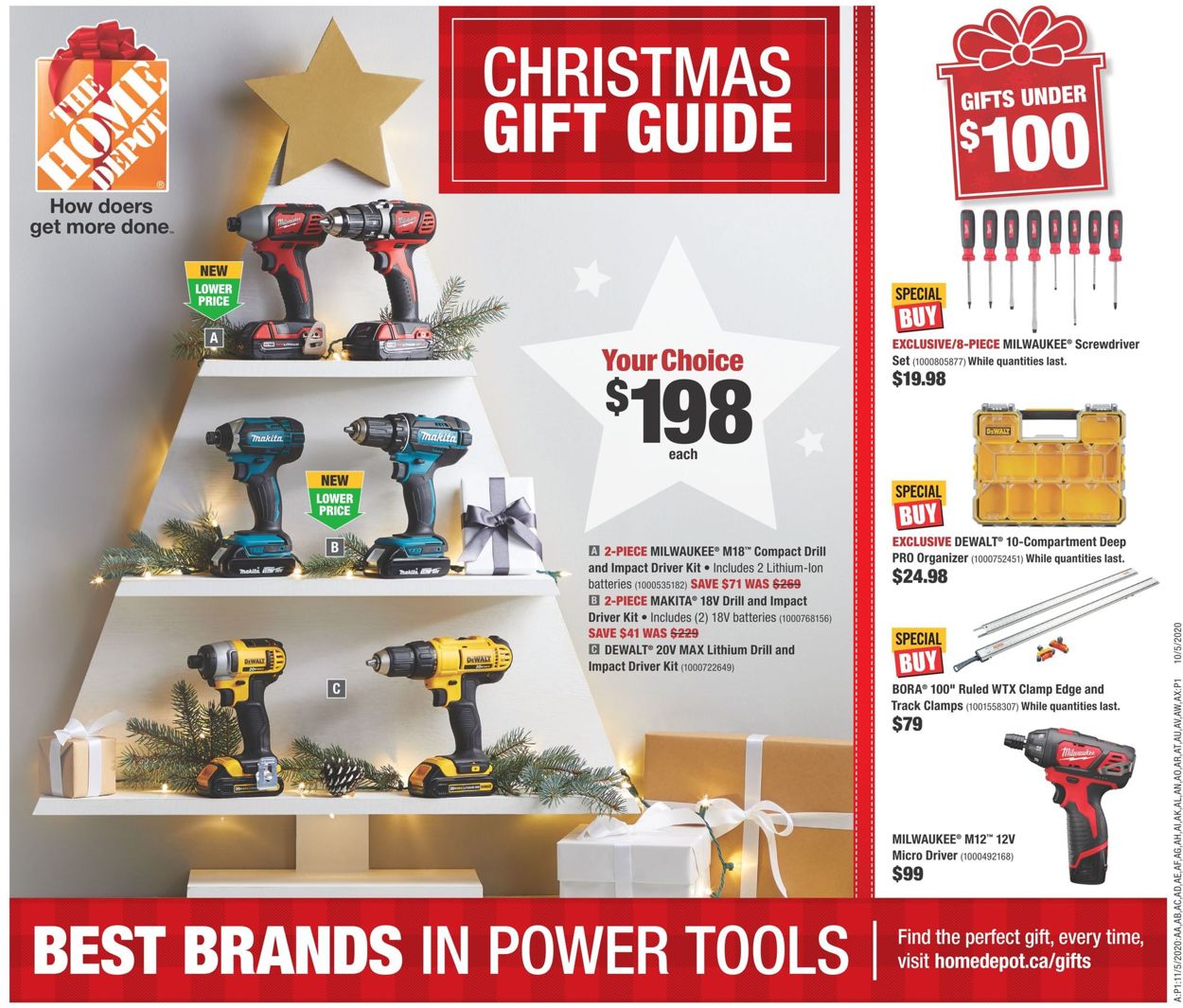 Home Depot Flyer from 11/26/2020