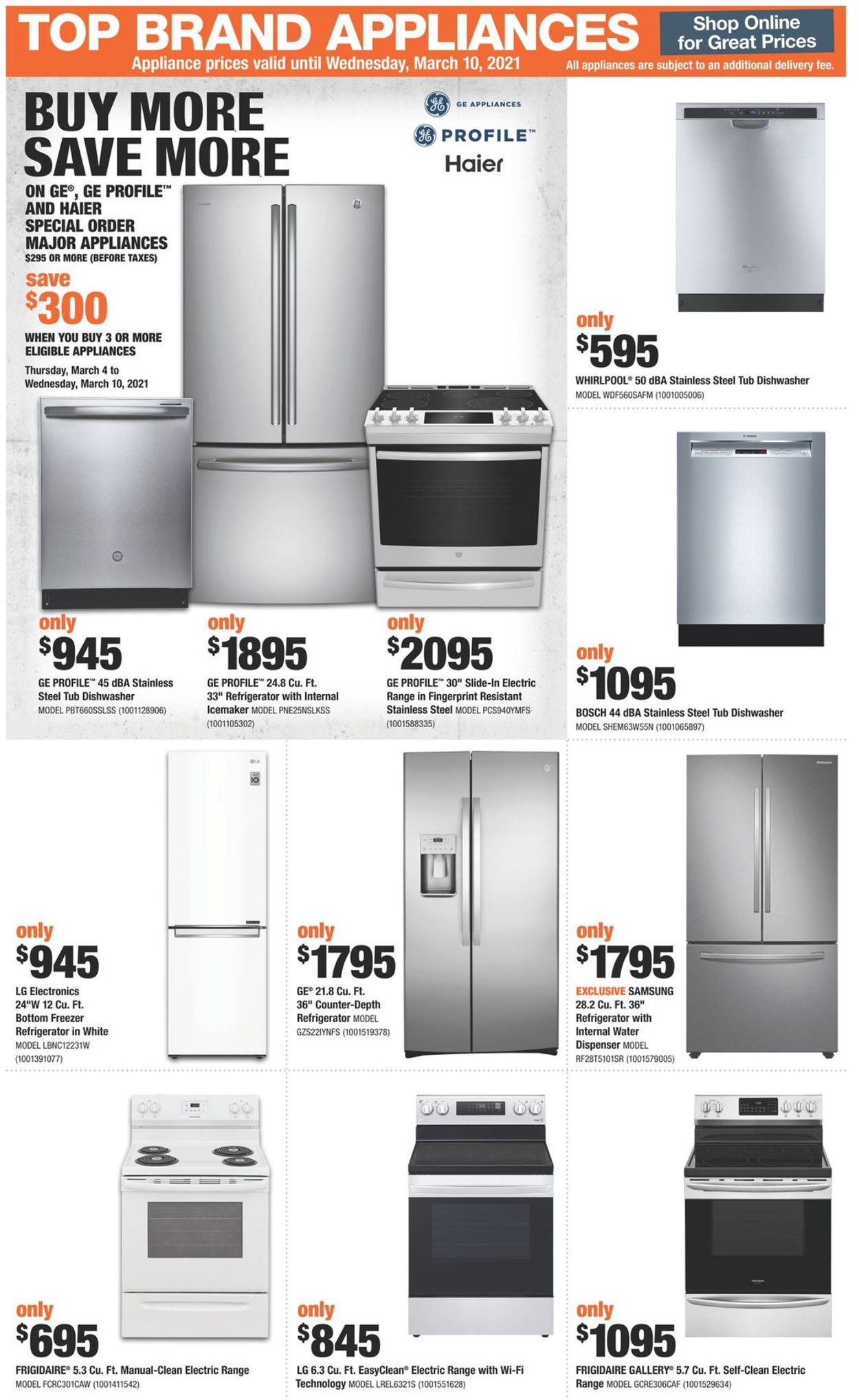 Home Depot Flyer from 03/04/2021