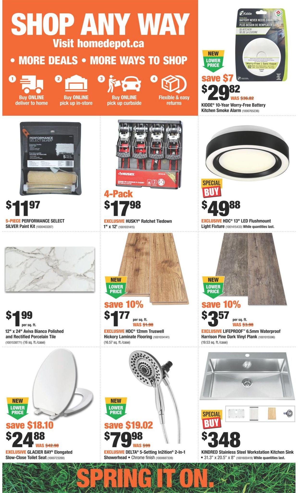 Home Depot Flyer from 04/15/2021