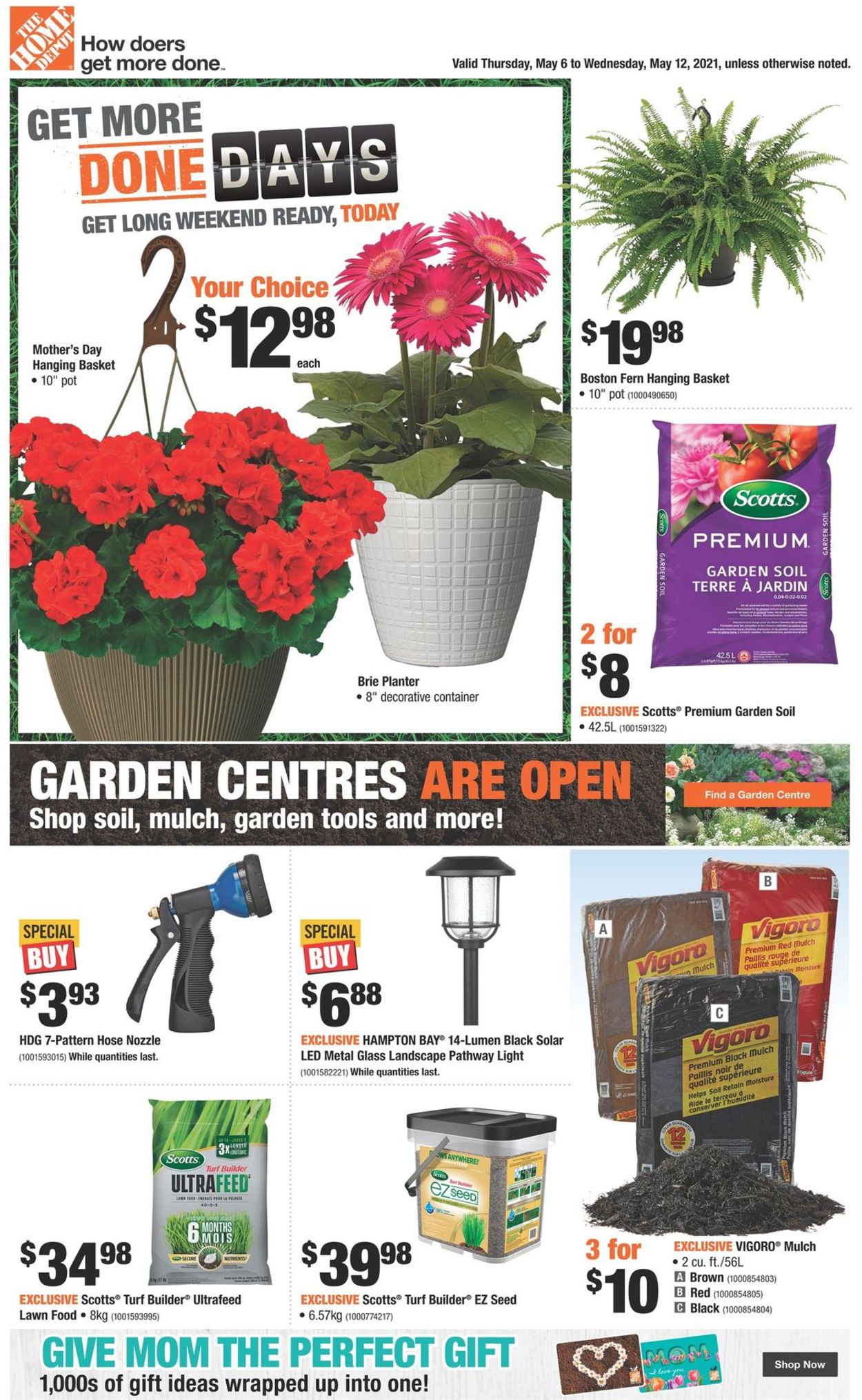 Home Depot Flyer from 05/06/2021