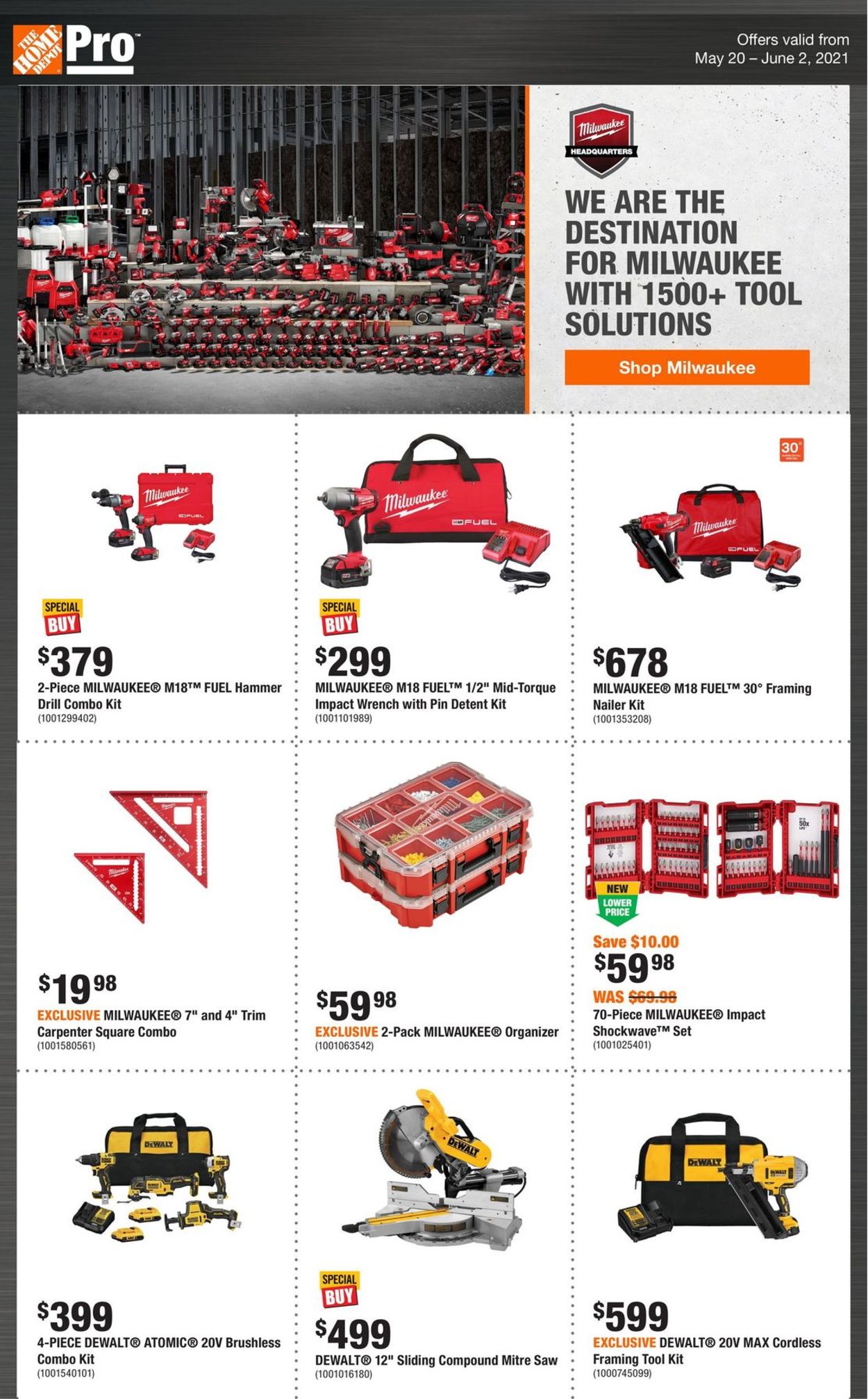 Home Depot Flyer from 05/20/2021