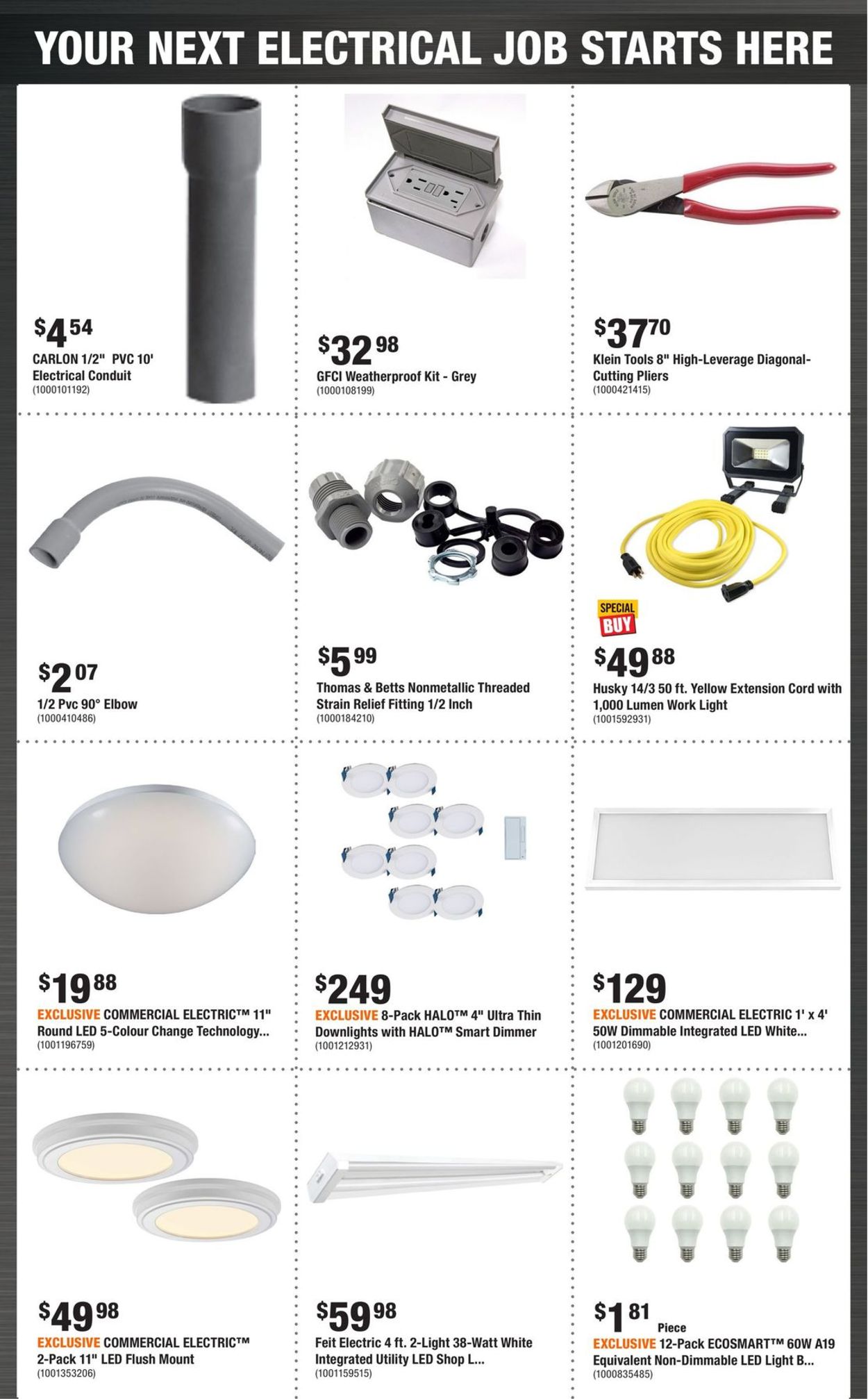 Home Depot Flyer from 05/20/2021