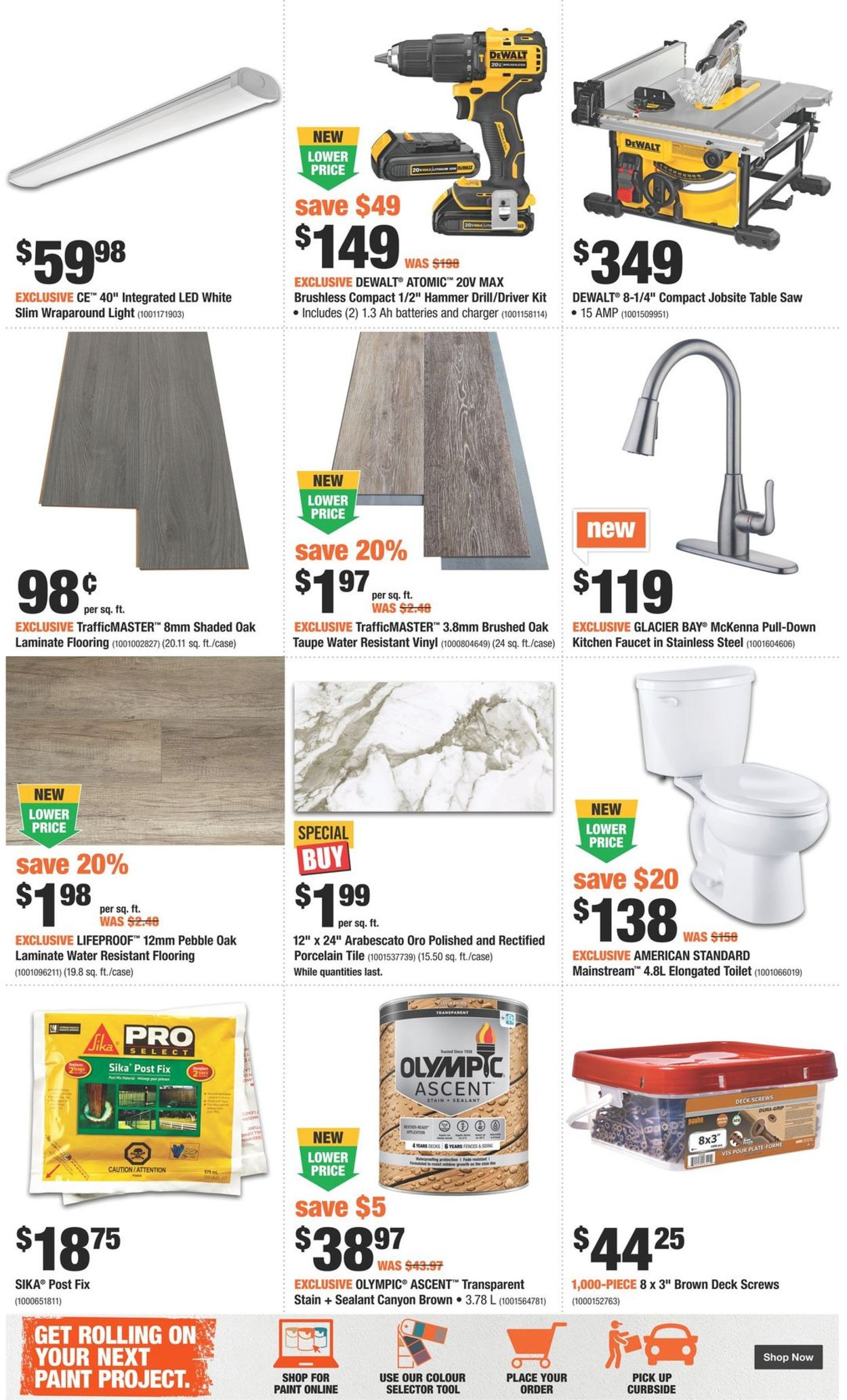 Home Depot Flyer from 06/03/2021