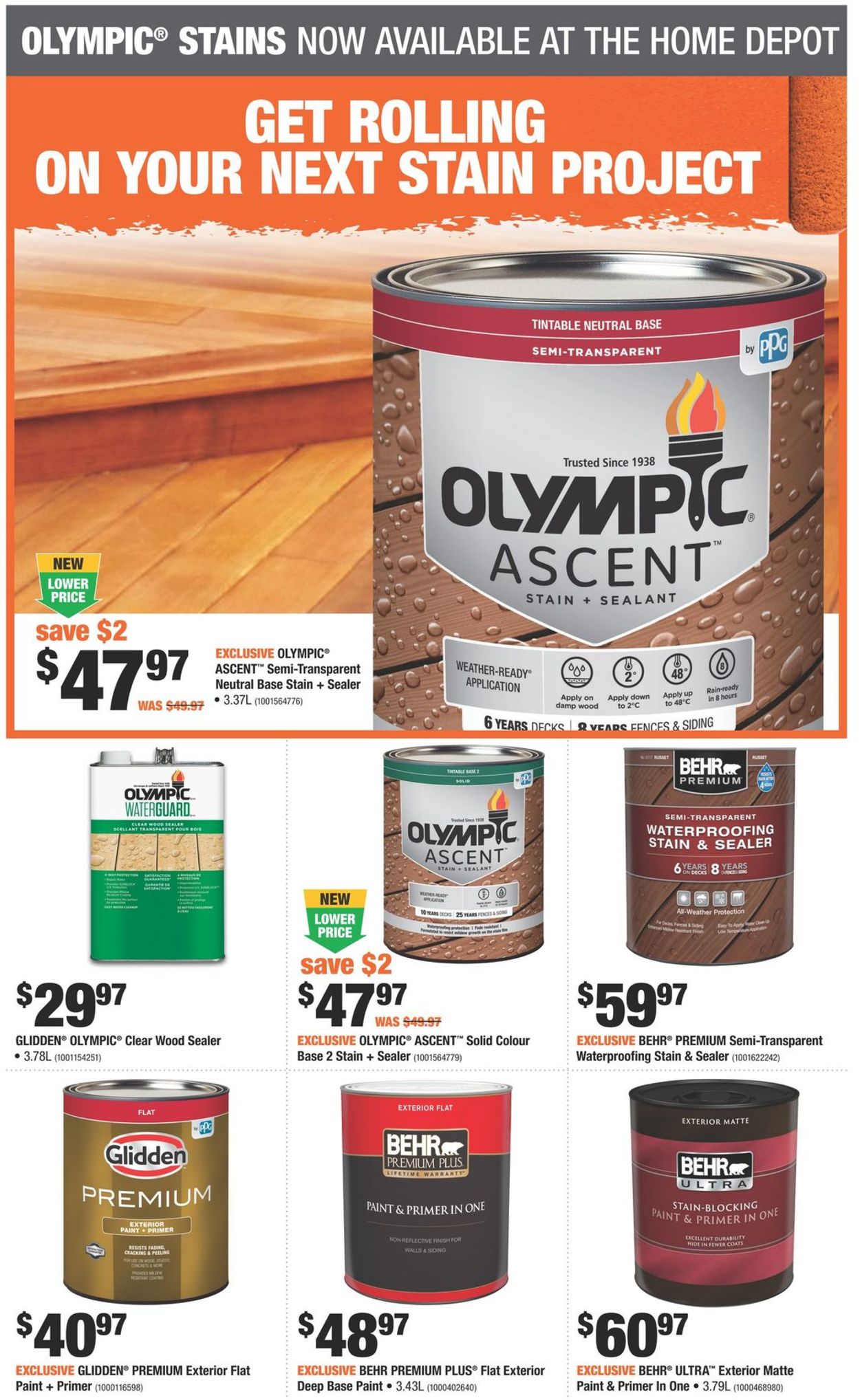 Home Depot Flyer from 07/15/2021