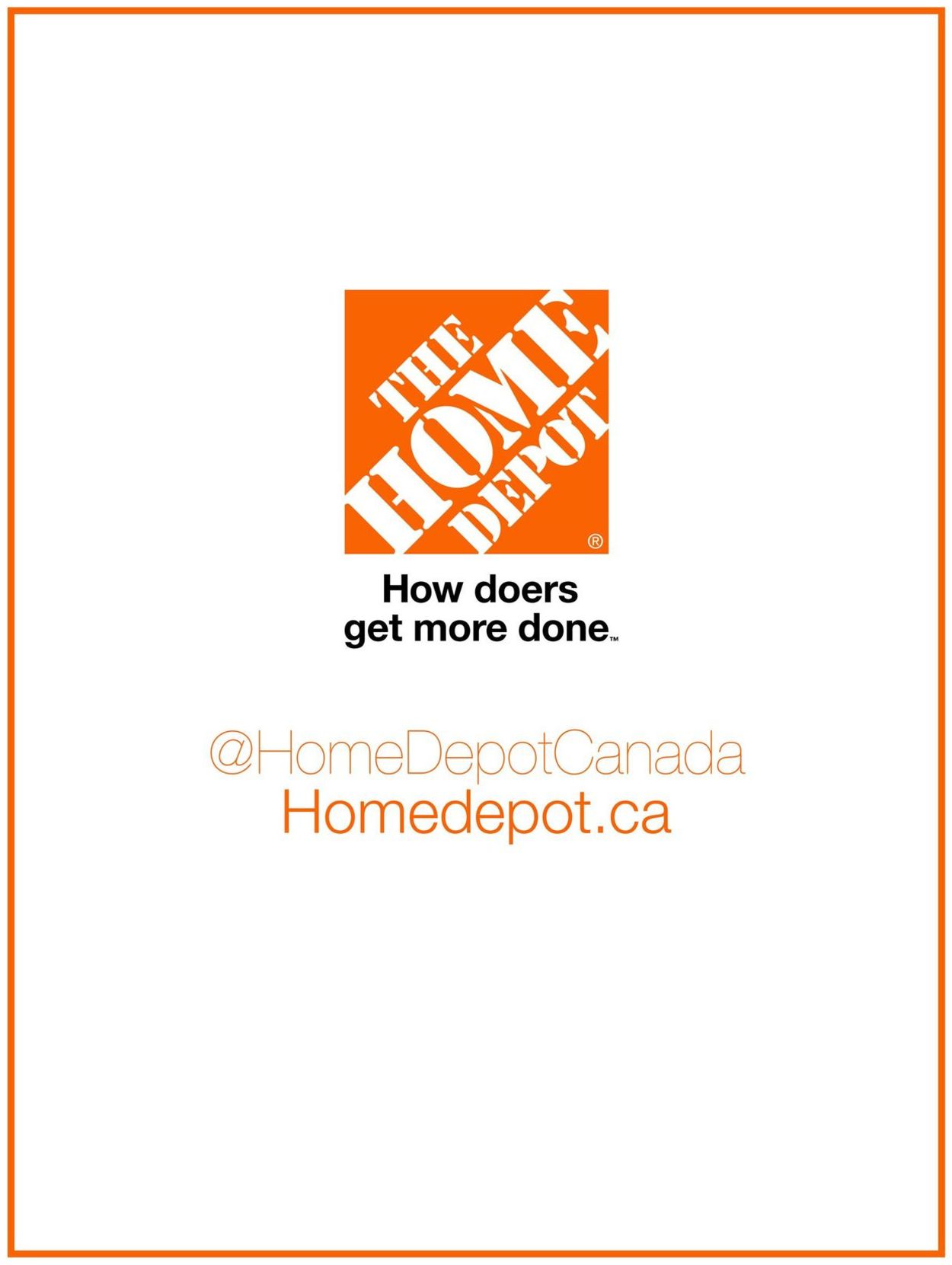 Home Depot Flyer from 10/28/2021