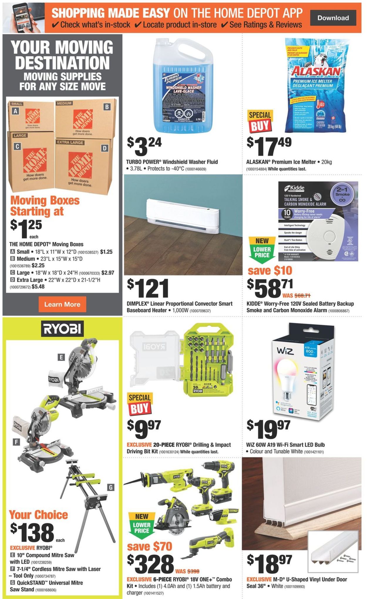 Home Depot Flyer from 12/09/2021
