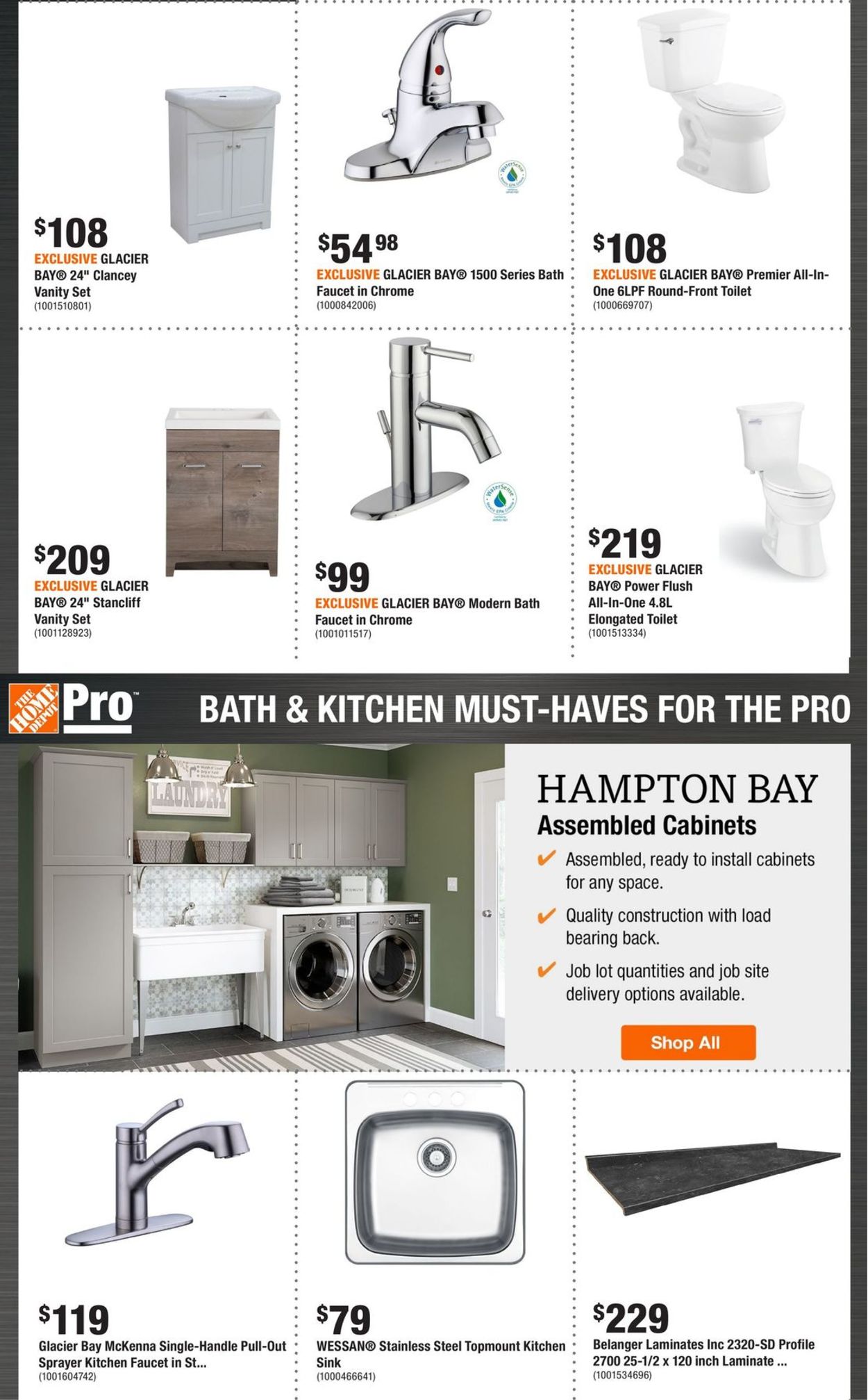 Home Depot Flyer from 12/23/2021