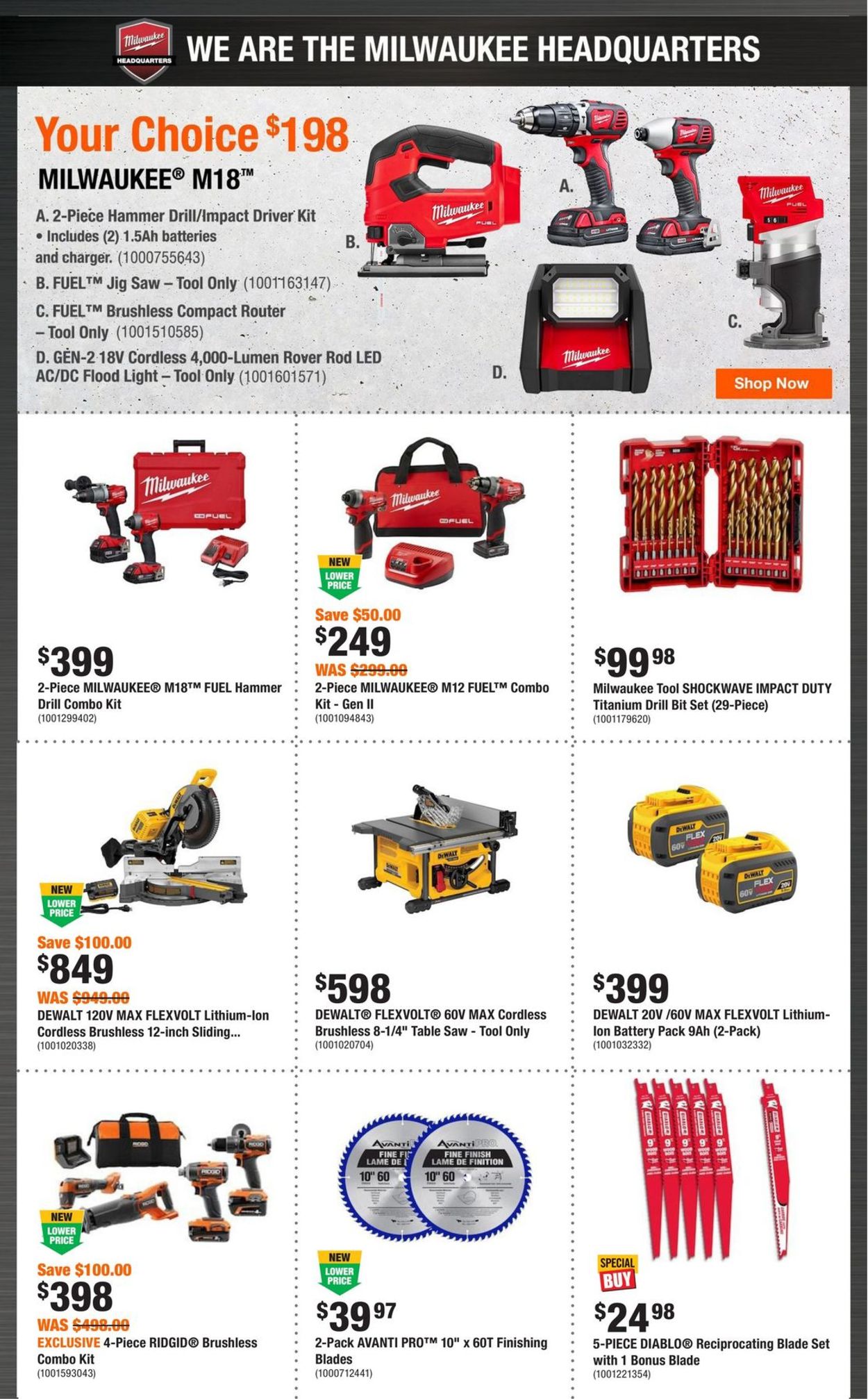 Home Depot Flyer from 02/17/2022
