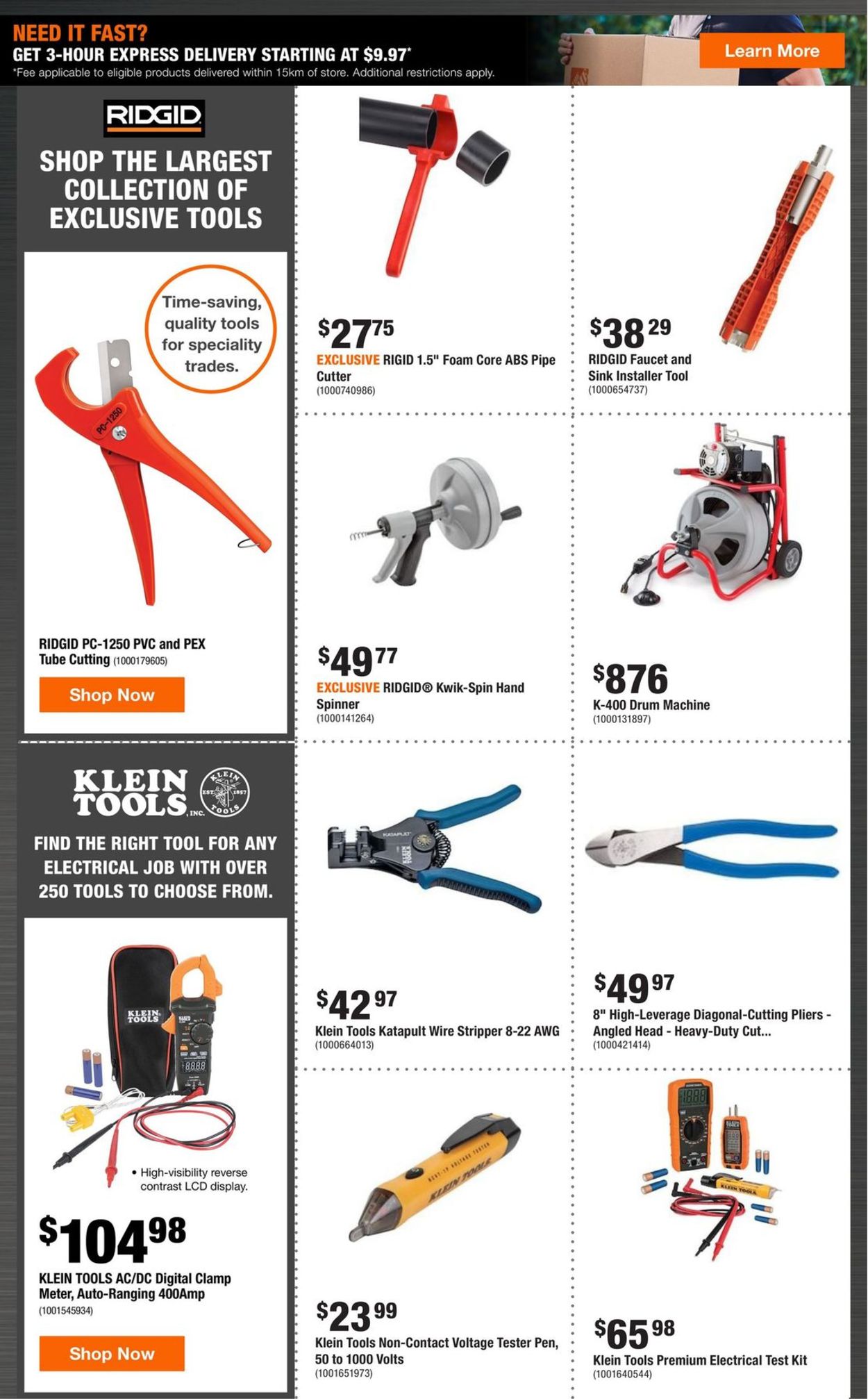Home Depot Flyer from 03/03/2022