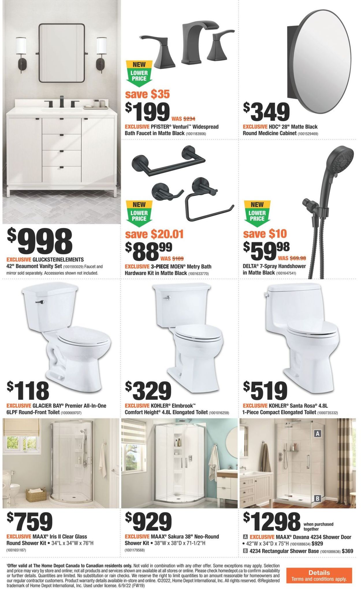 Home Depot Flyer from 06/09/2022