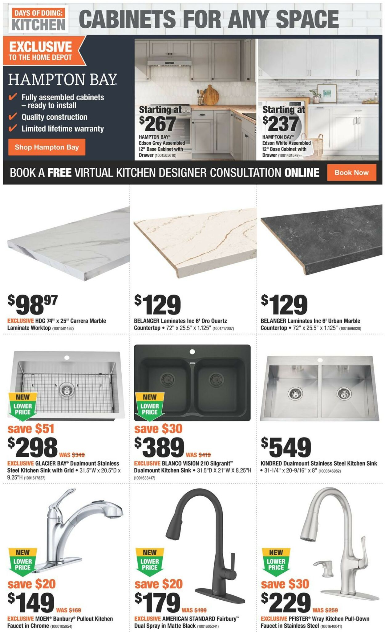 Home Depot Flyer from 09/22/2022