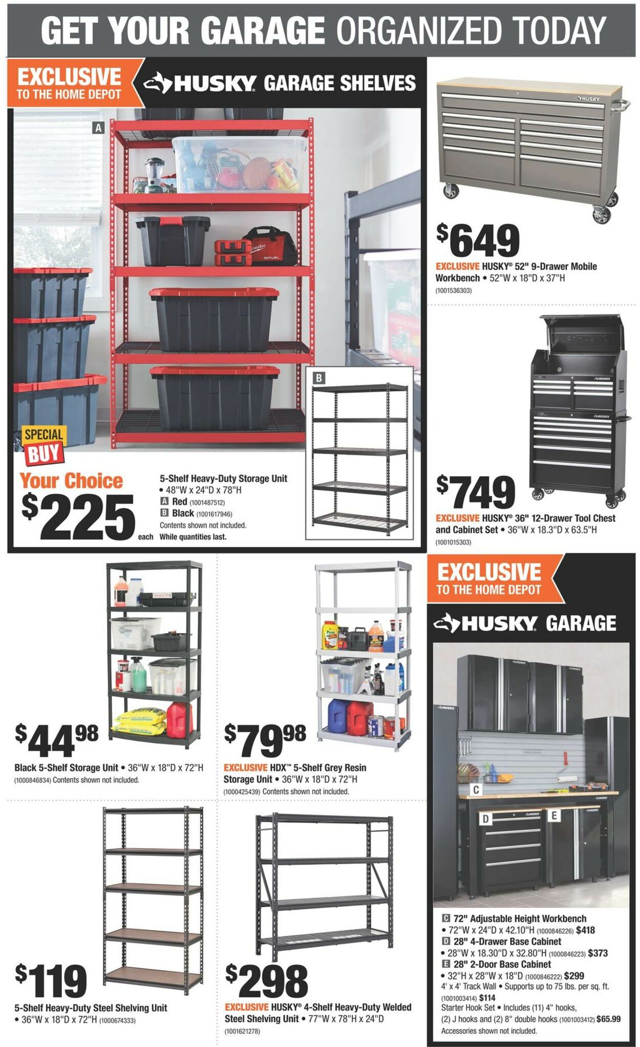 Home Depot Flyer from 10/20/2022