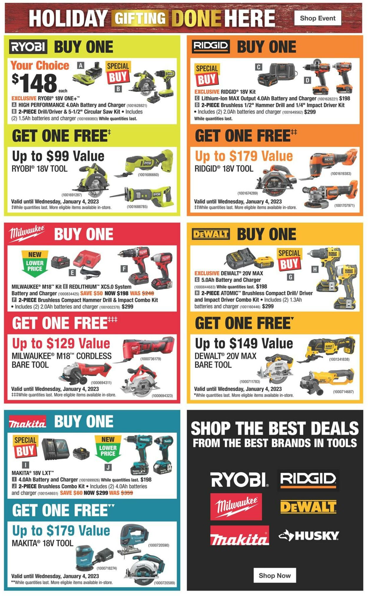 Home Depot Flyer from 11/03/2022