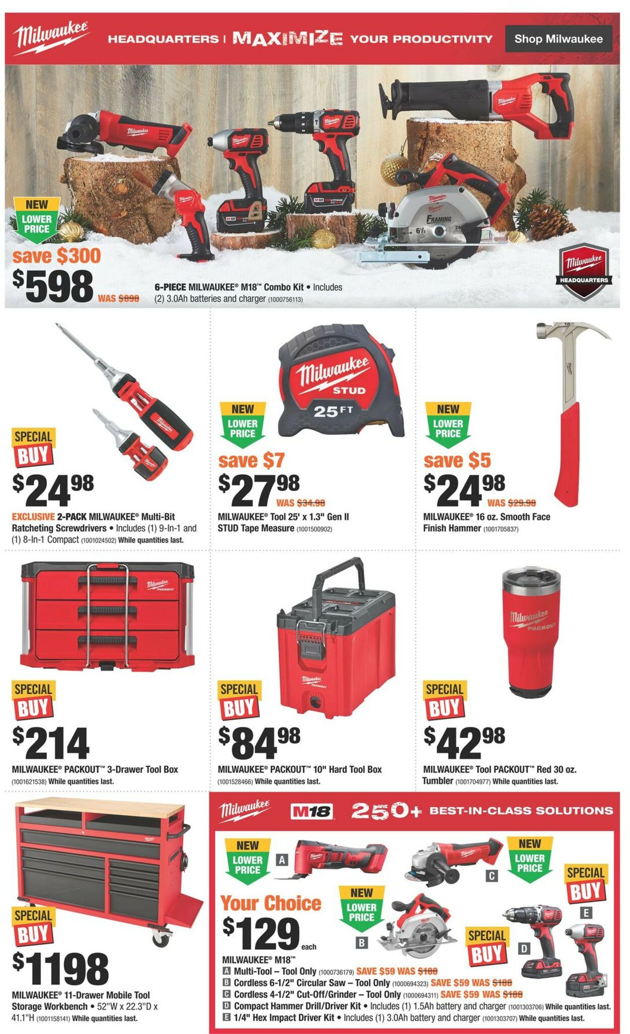 Home Depot Flyer from 11/03/2022