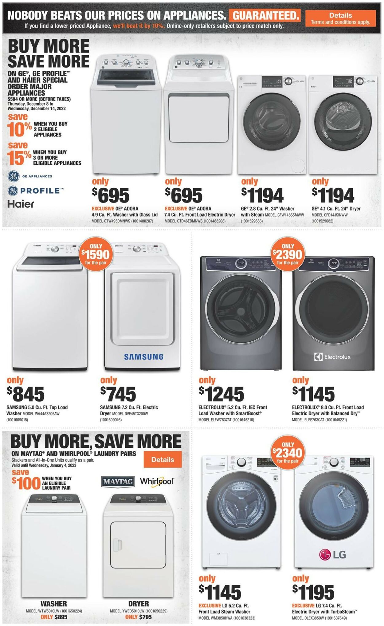 Home Depot Flyer from 12/08/2022