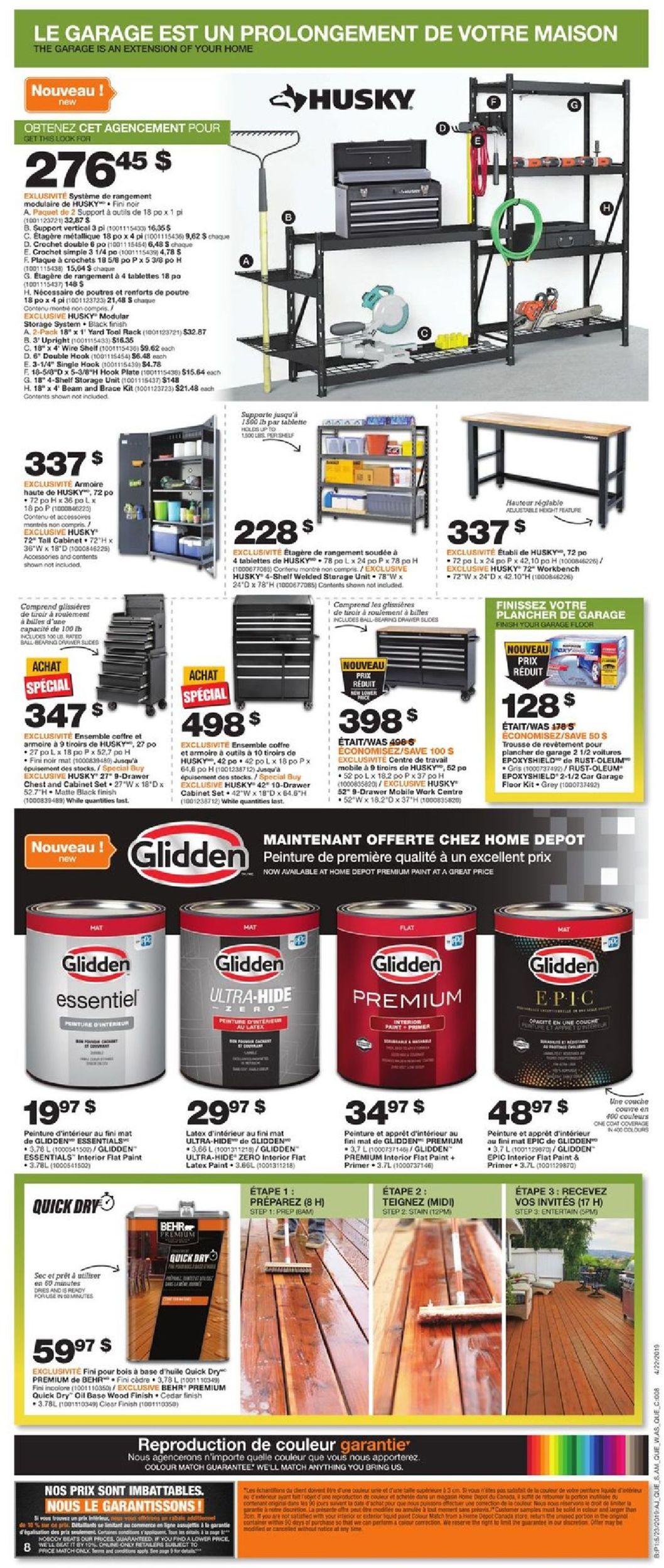 Home Depot Flyer from 05/23/2019